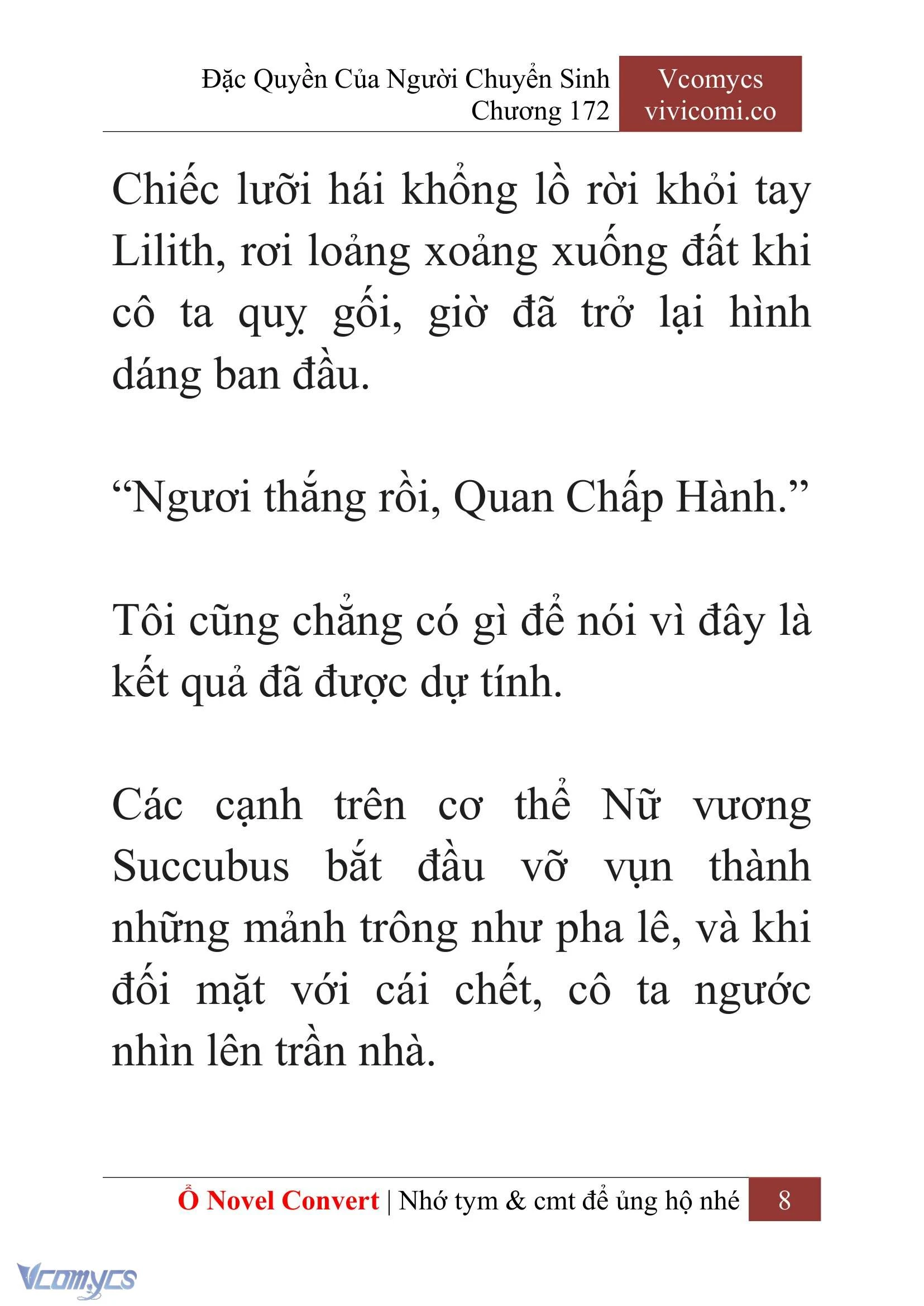 [Novel] Đặc Quyền Của Người Chuyển Sinh Chapter  172 - 11