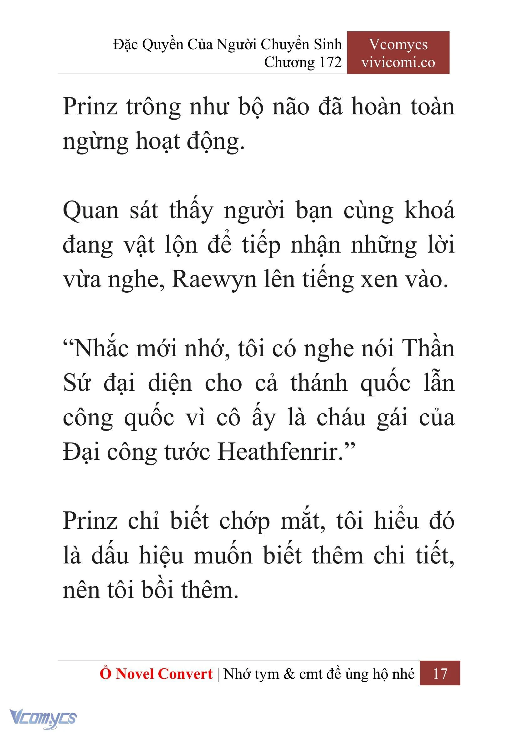 [Novel] Đặc Quyền Của Người Chuyển Sinh Chapter  172 - 20