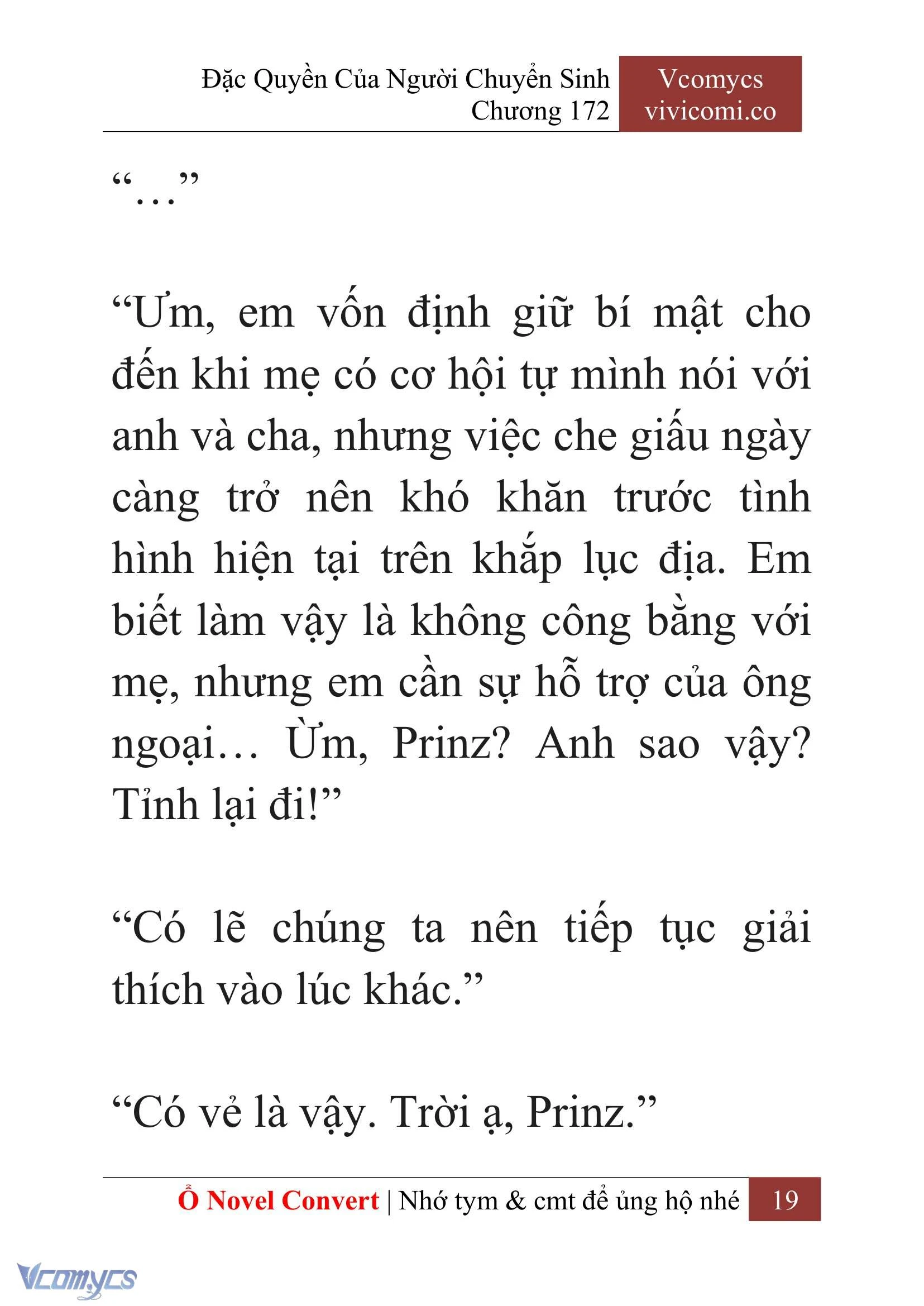 [Novel] Đặc Quyền Của Người Chuyển Sinh Chapter  172 - 22