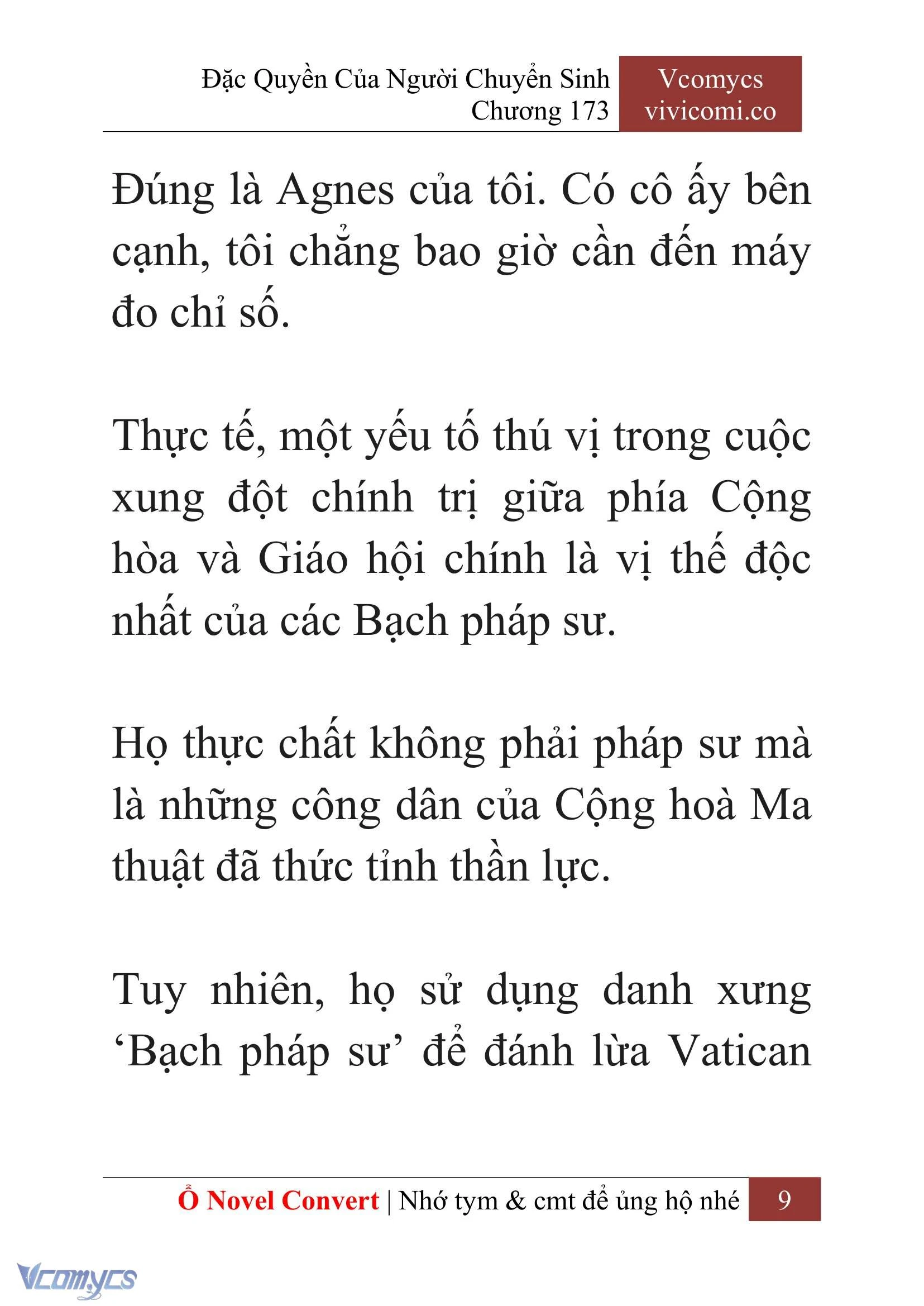[Novel] Đặc Quyền Của Người Chuyển Sinh Chapter  173 - 12