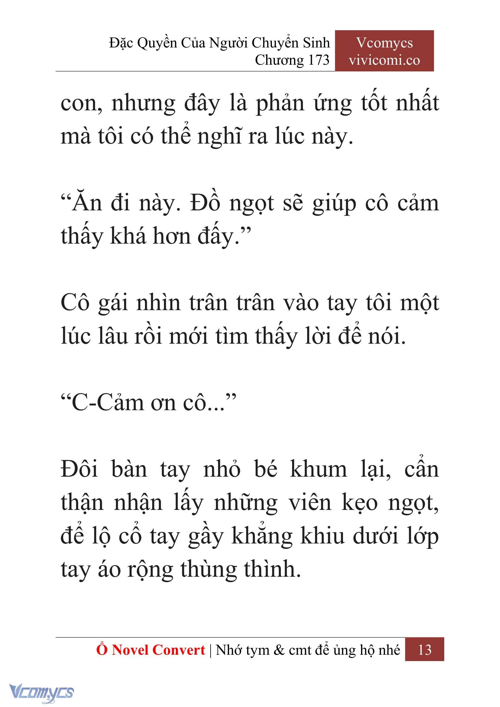 [Novel] Đặc Quyền Của Người Chuyển Sinh Chapter  173 - 16