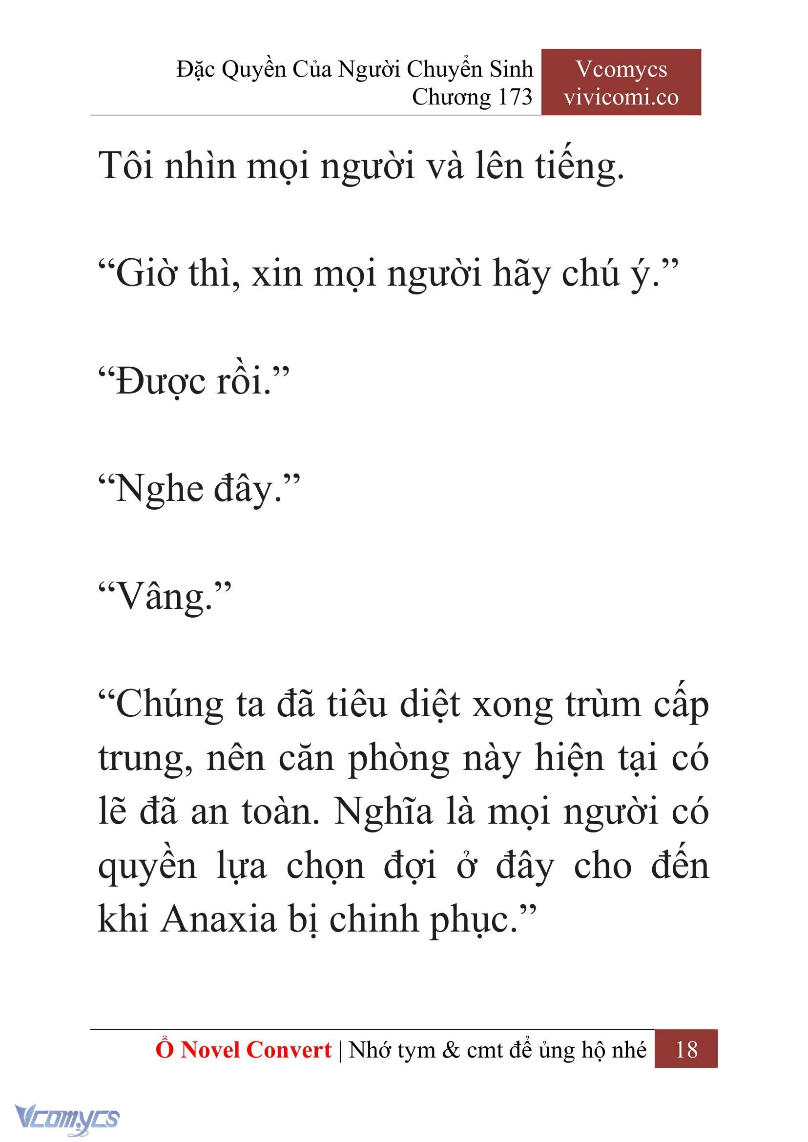 [Novel] Đặc Quyền Của Người Chuyển Sinh Chapter  173 - 21