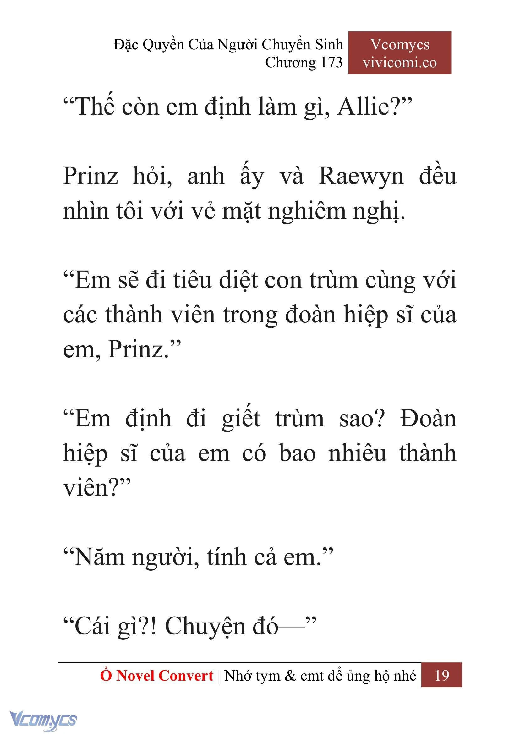 [Novel] Đặc Quyền Của Người Chuyển Sinh Chapter  173 - 22