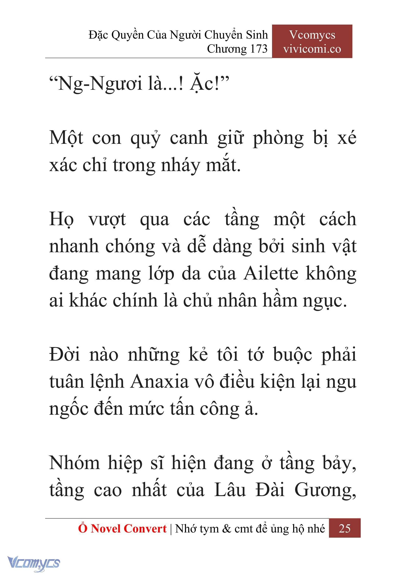 [Novel] Đặc Quyền Của Người Chuyển Sinh Chapter  173 - 28