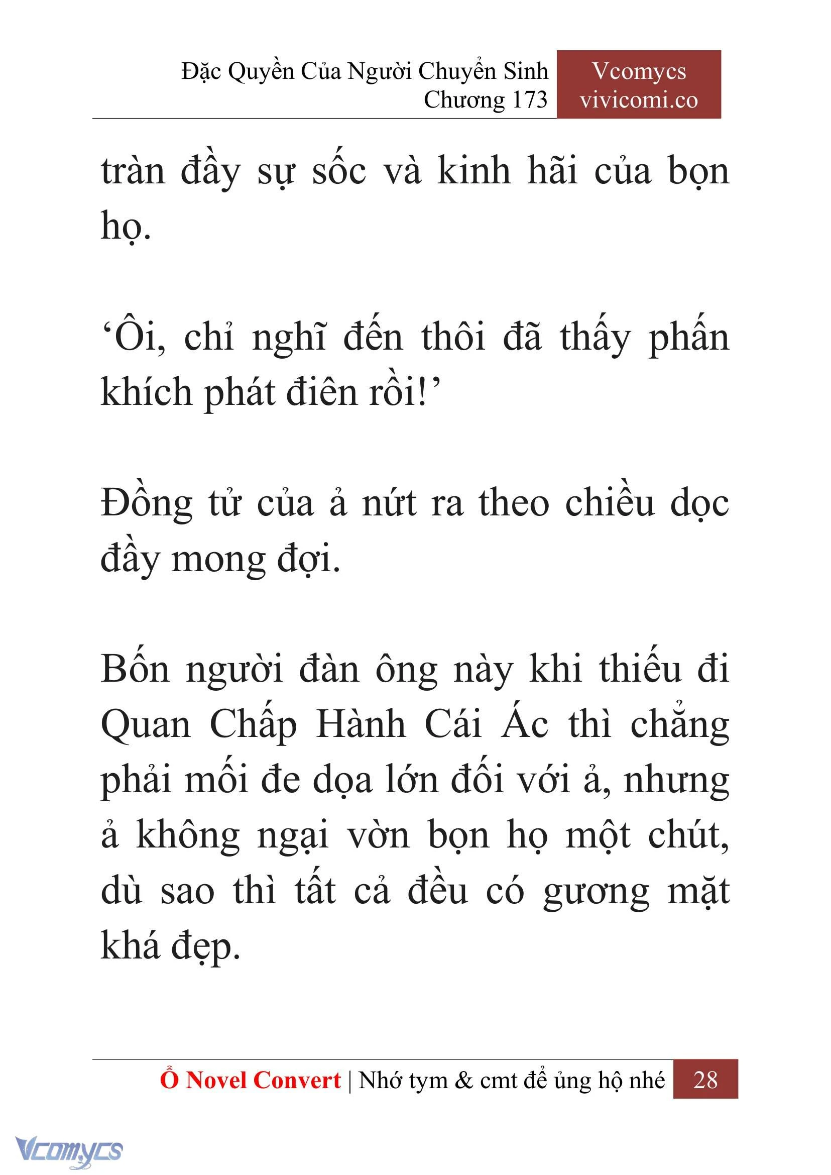 [Novel] Đặc Quyền Của Người Chuyển Sinh Chapter  173 - 31