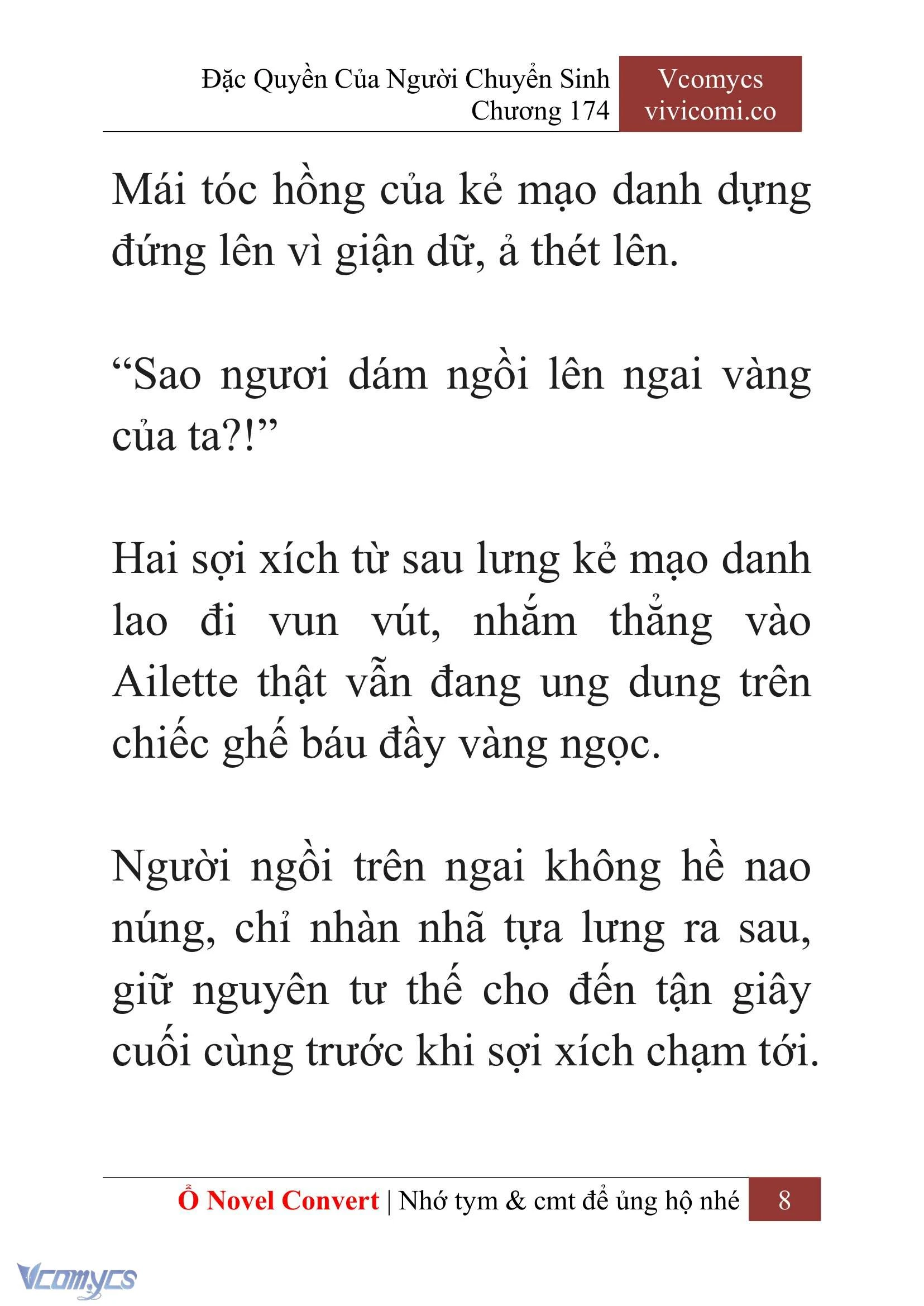[Novel] Đặc Quyền Của Người Chuyển Sinh Chapter  174 - 11