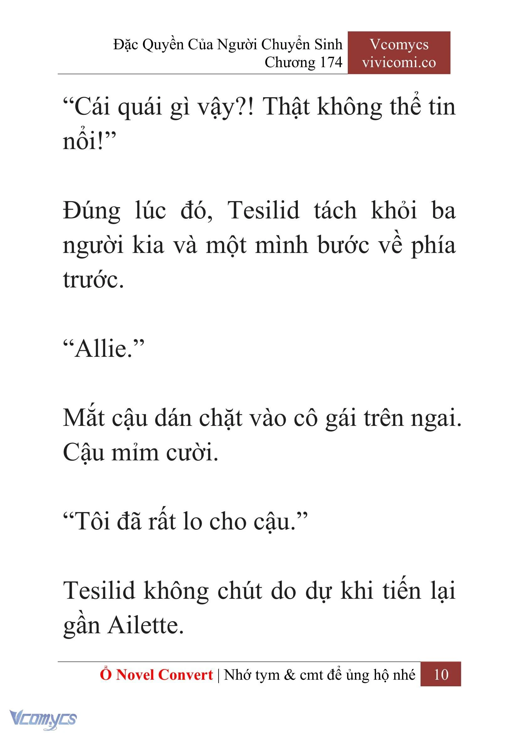 [Novel] Đặc Quyền Của Người Chuyển Sinh Chapter  174 - 13