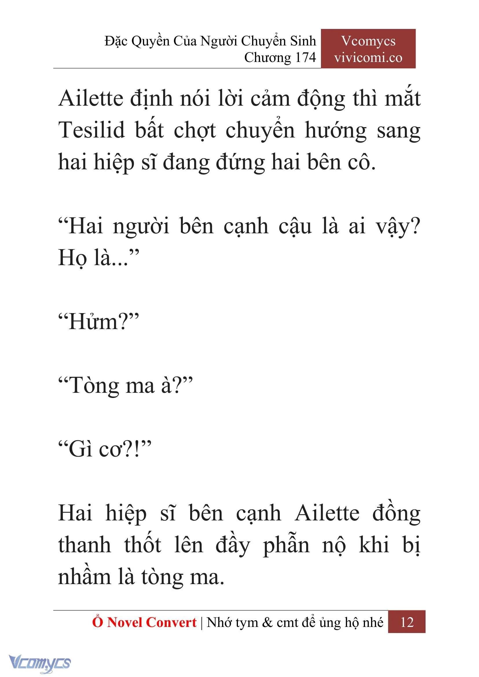 [Novel] Đặc Quyền Của Người Chuyển Sinh Chapter  174 - 15