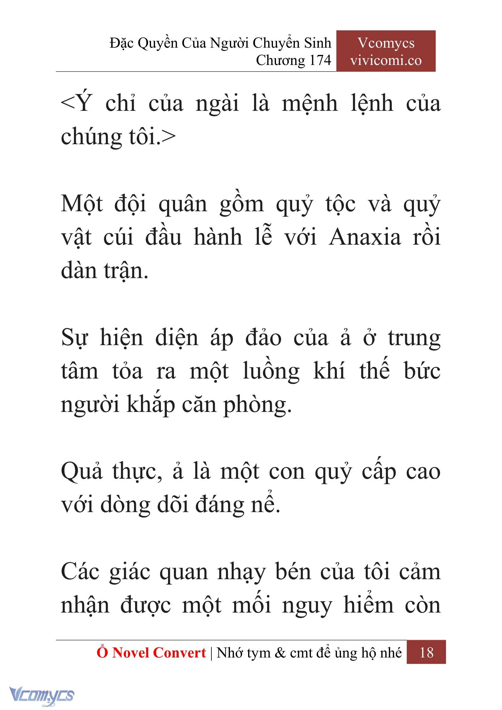 [Novel] Đặc Quyền Của Người Chuyển Sinh Chapter  174 - 21