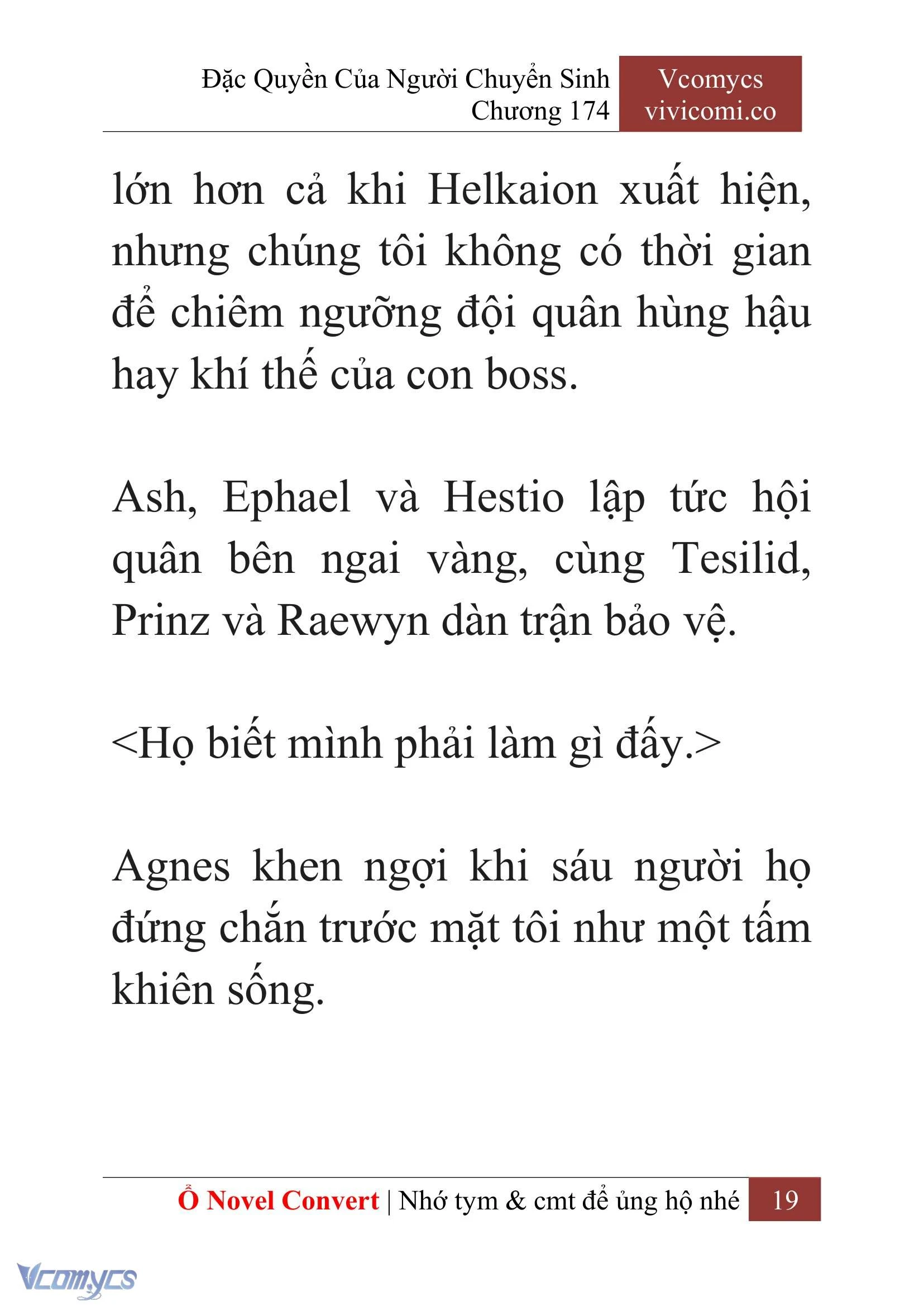 [Novel] Đặc Quyền Của Người Chuyển Sinh Chapter  174 - 22
