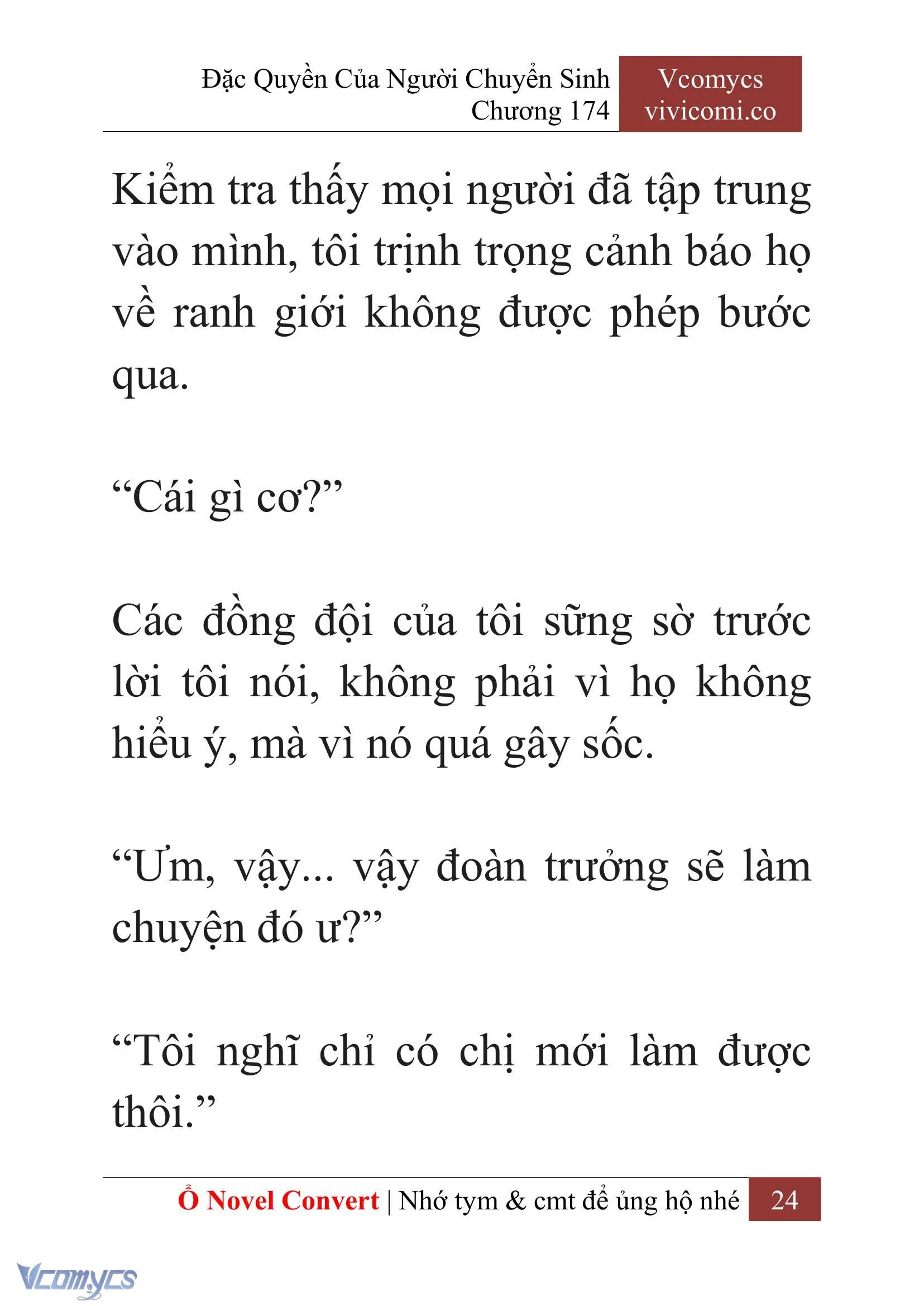[Novel] Đặc Quyền Của Người Chuyển Sinh Chapter  174 - 27