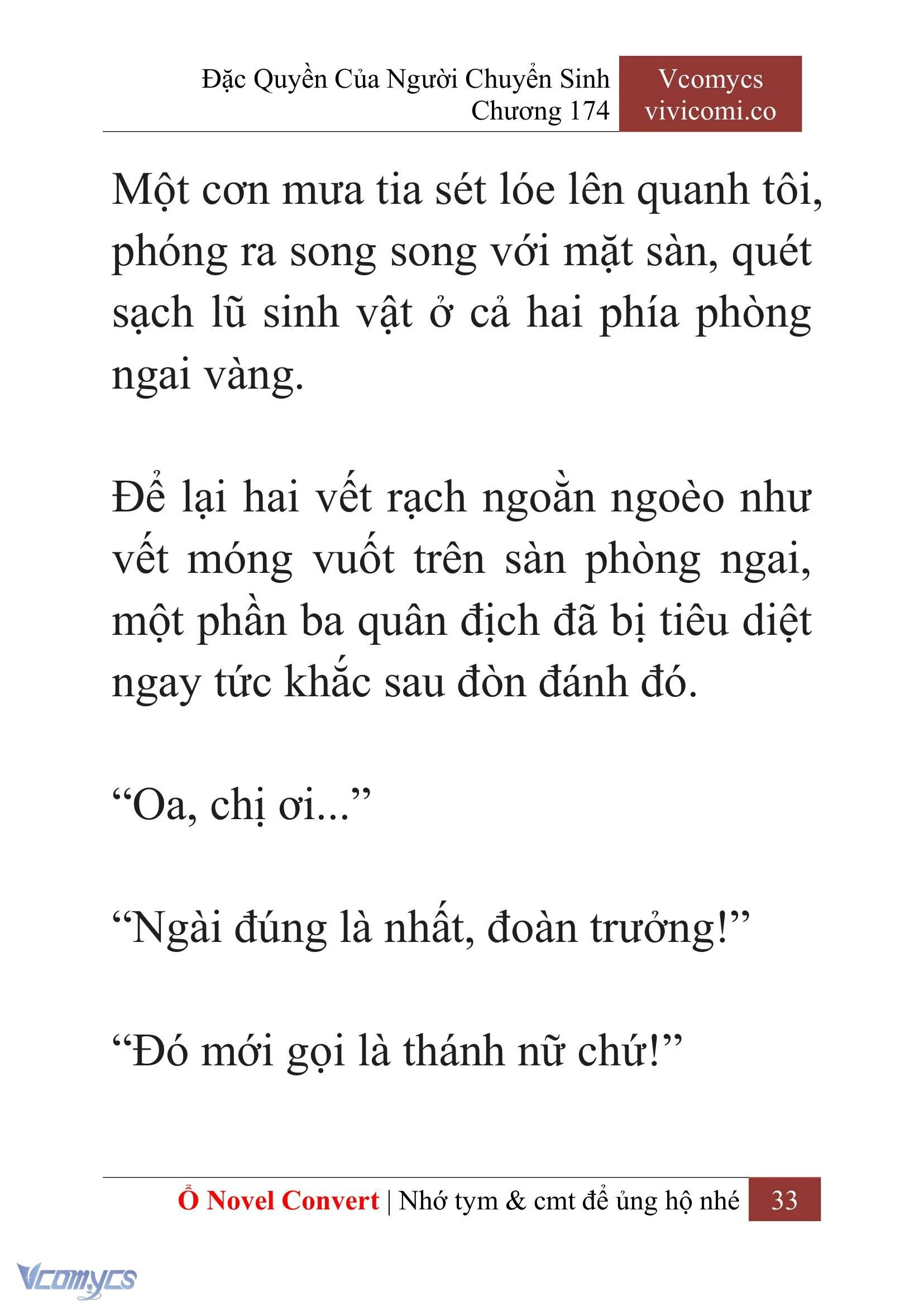 [Novel] Đặc Quyền Của Người Chuyển Sinh Chapter  174 - 36