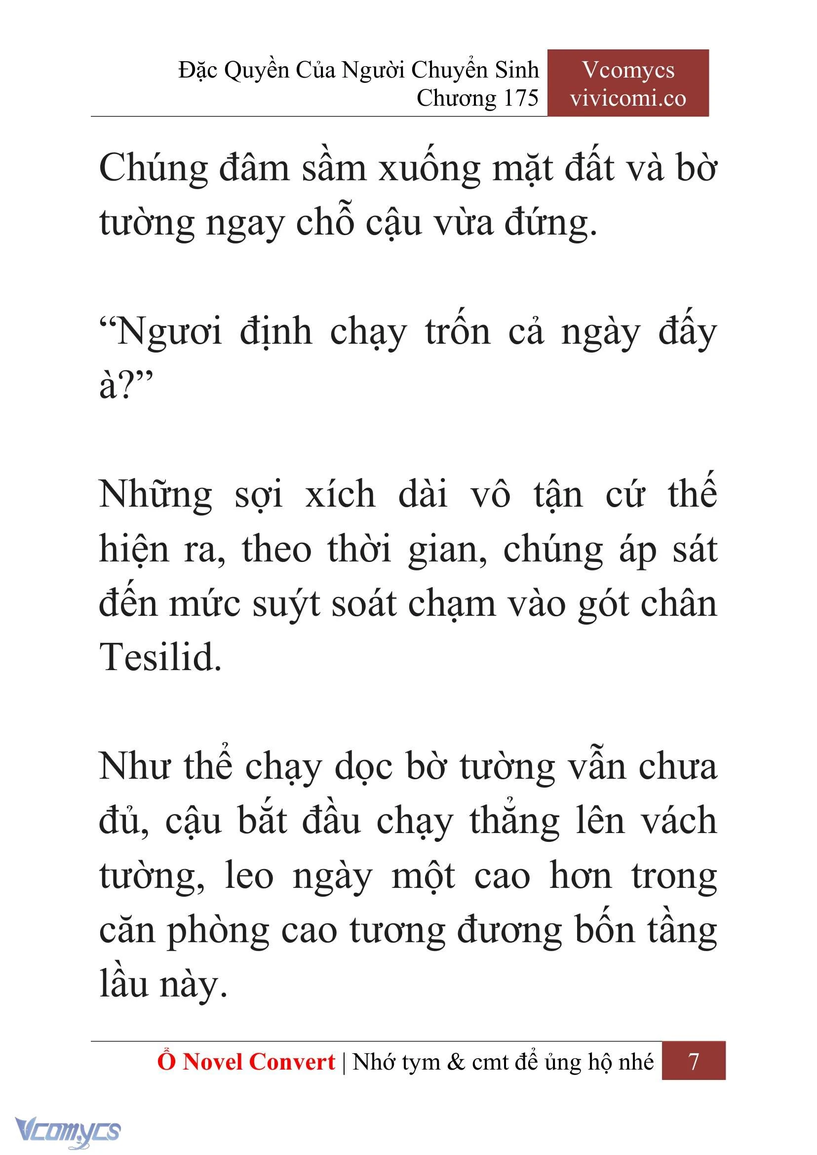 [Novel] Đặc Quyền Của Người Chuyển Sinh Chapter  175 - 10