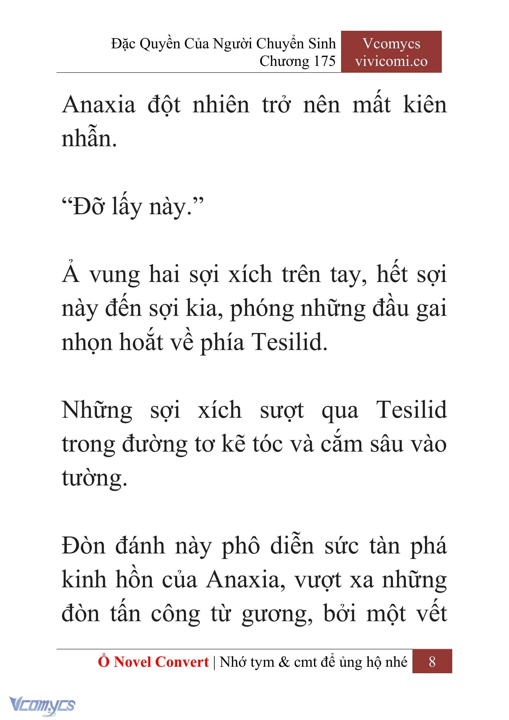 [Novel] Đặc Quyền Của Người Chuyển Sinh Chapter  175 - 11