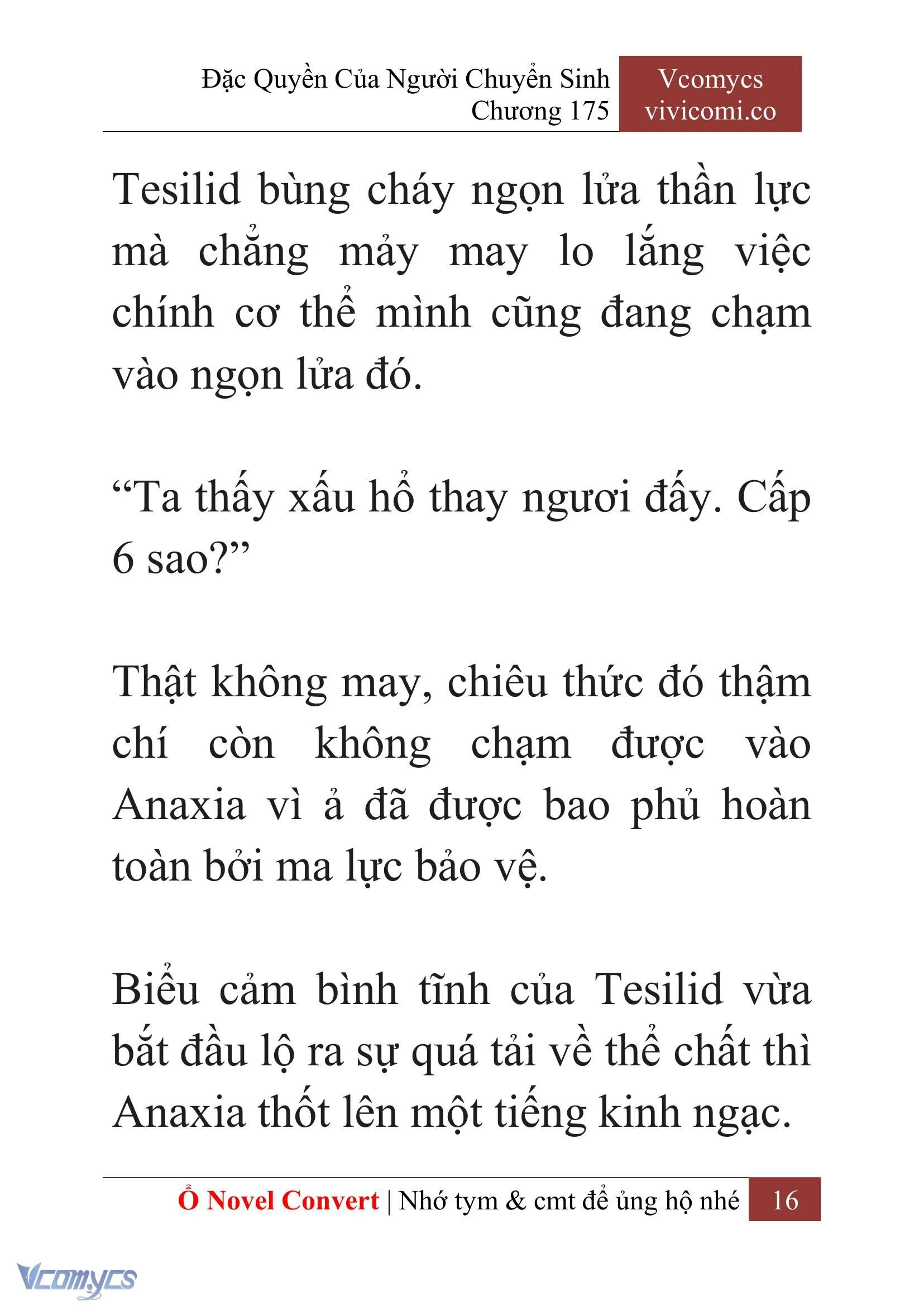 [Novel] Đặc Quyền Của Người Chuyển Sinh Chapter  175 - 19