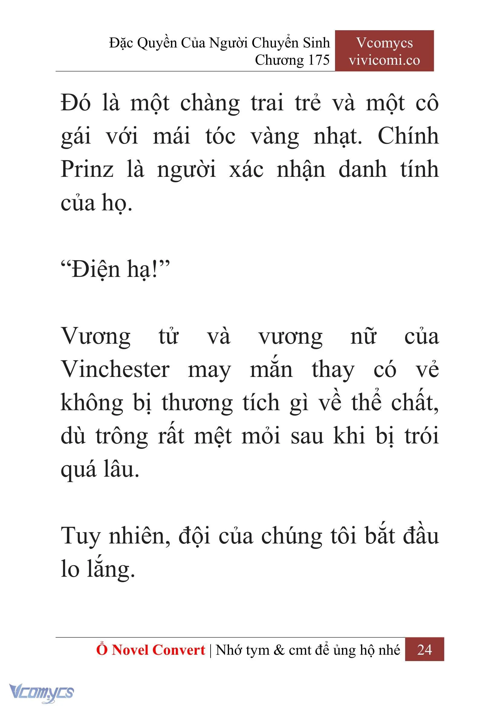 [Novel] Đặc Quyền Của Người Chuyển Sinh Chapter  175 - 27