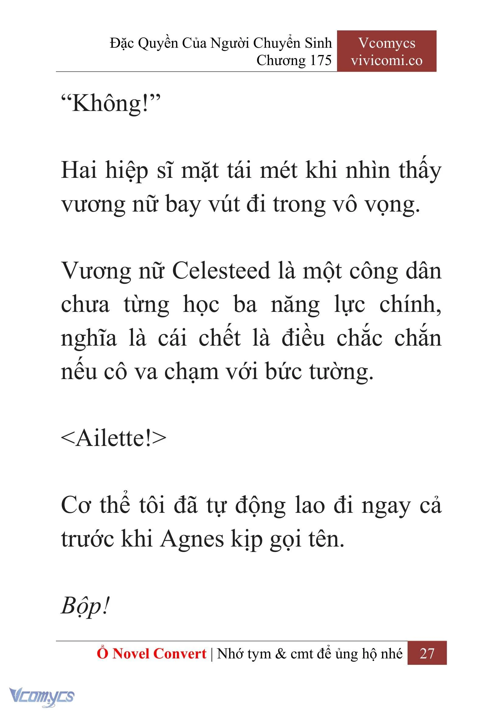 [Novel] Đặc Quyền Của Người Chuyển Sinh Chapter  175 - 30