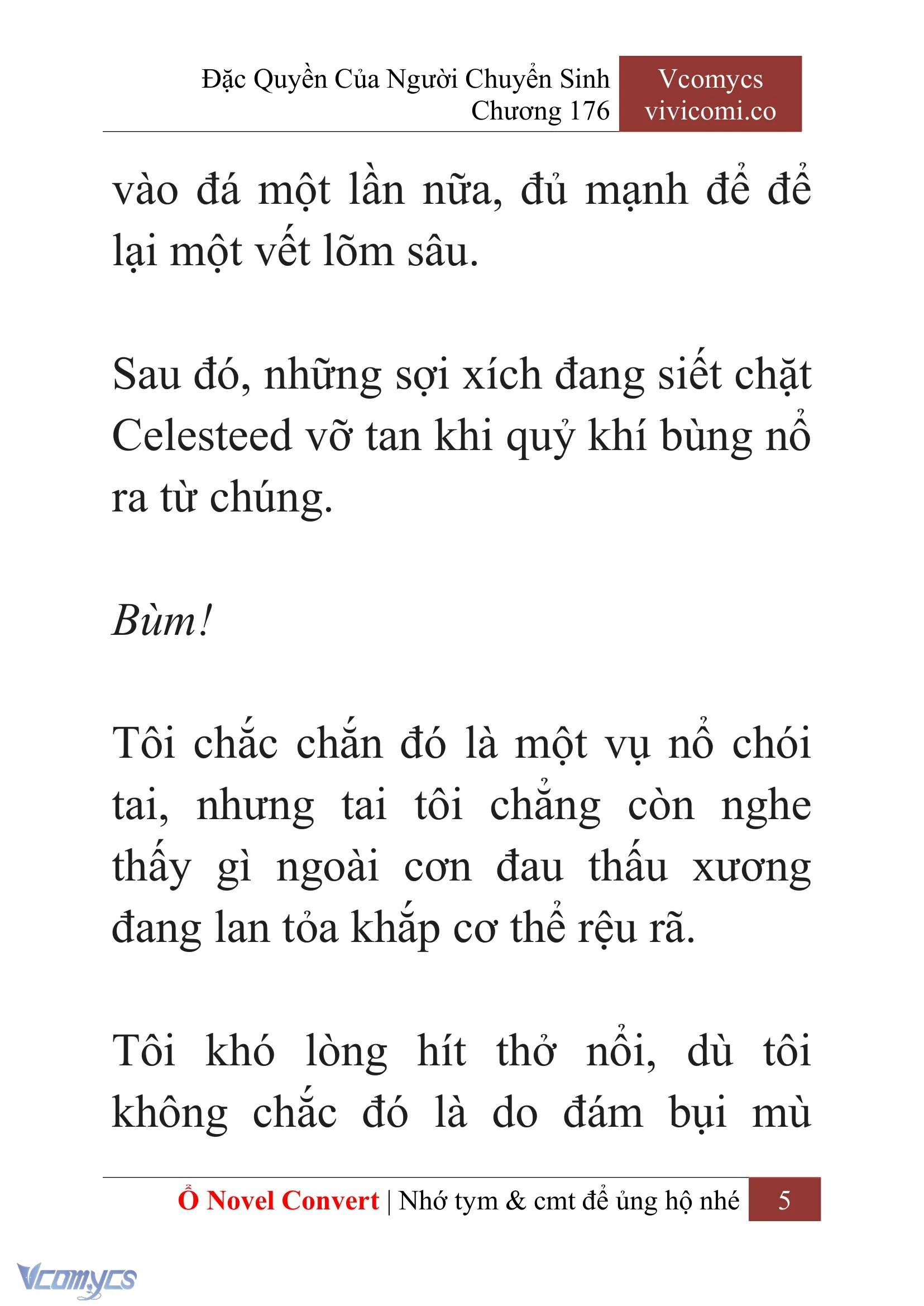 [Novel] Đặc Quyền Của Người Chuyển Sinh Chapter  176 - 8