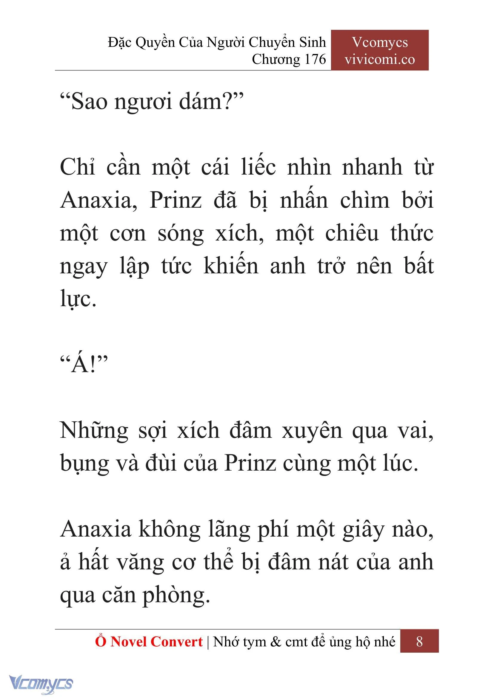 [Novel] Đặc Quyền Của Người Chuyển Sinh Chapter  176 - 11