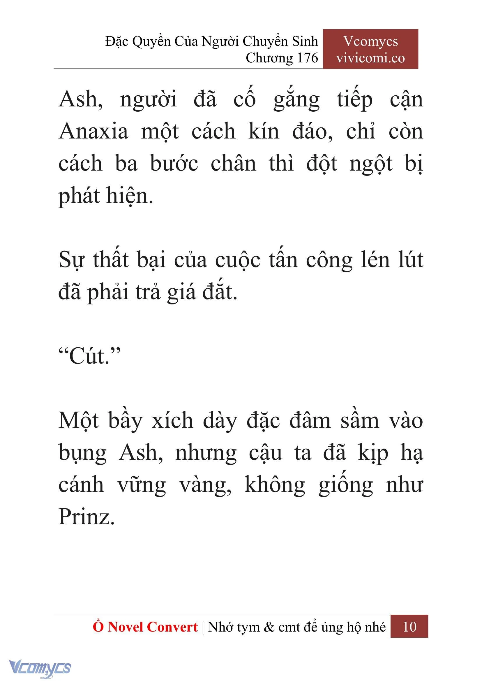 [Novel] Đặc Quyền Của Người Chuyển Sinh Chapter  176 - 13