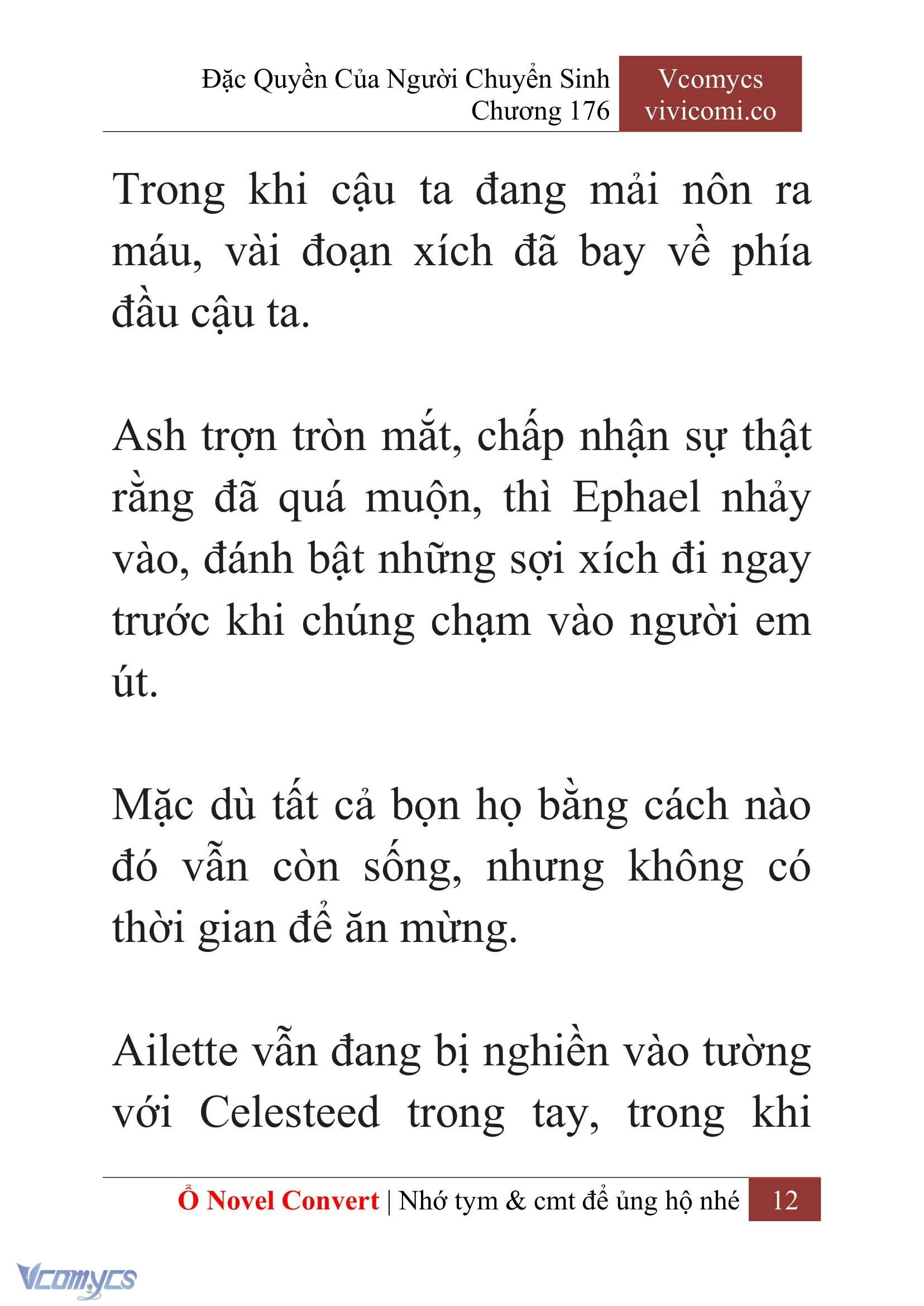 [Novel] Đặc Quyền Của Người Chuyển Sinh Chapter  176 - 15