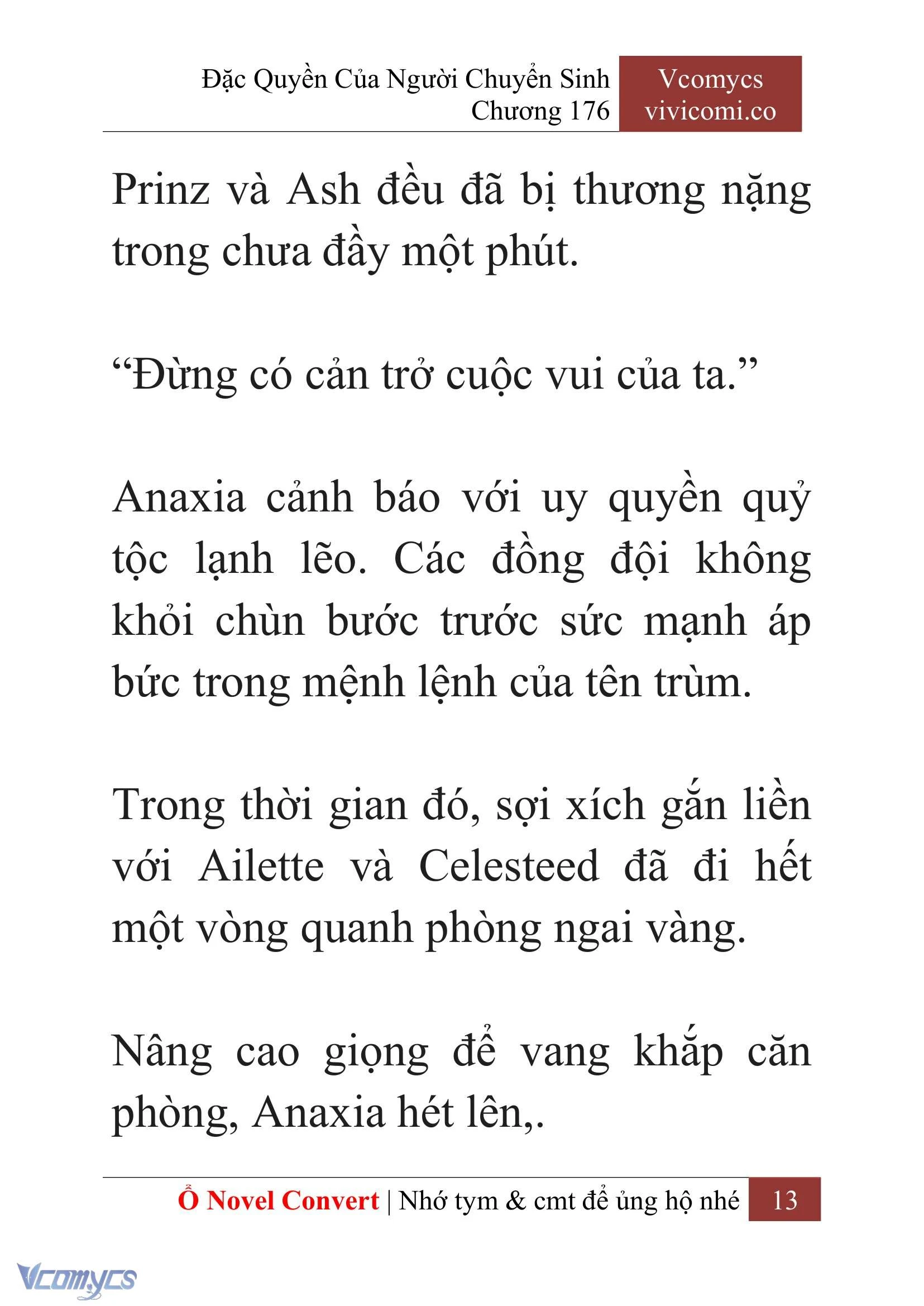 [Novel] Đặc Quyền Của Người Chuyển Sinh Chapter  176 - 16