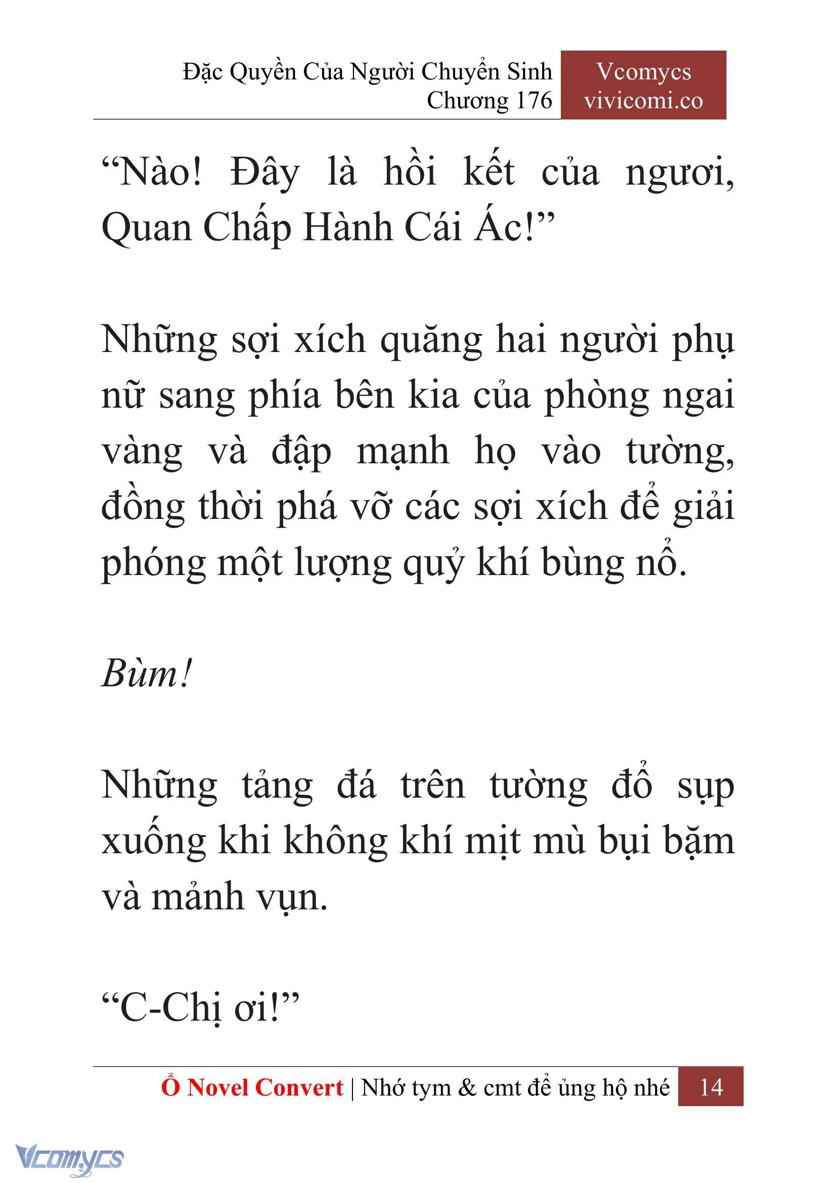 [Novel] Đặc Quyền Của Người Chuyển Sinh Chapter  176 - 17