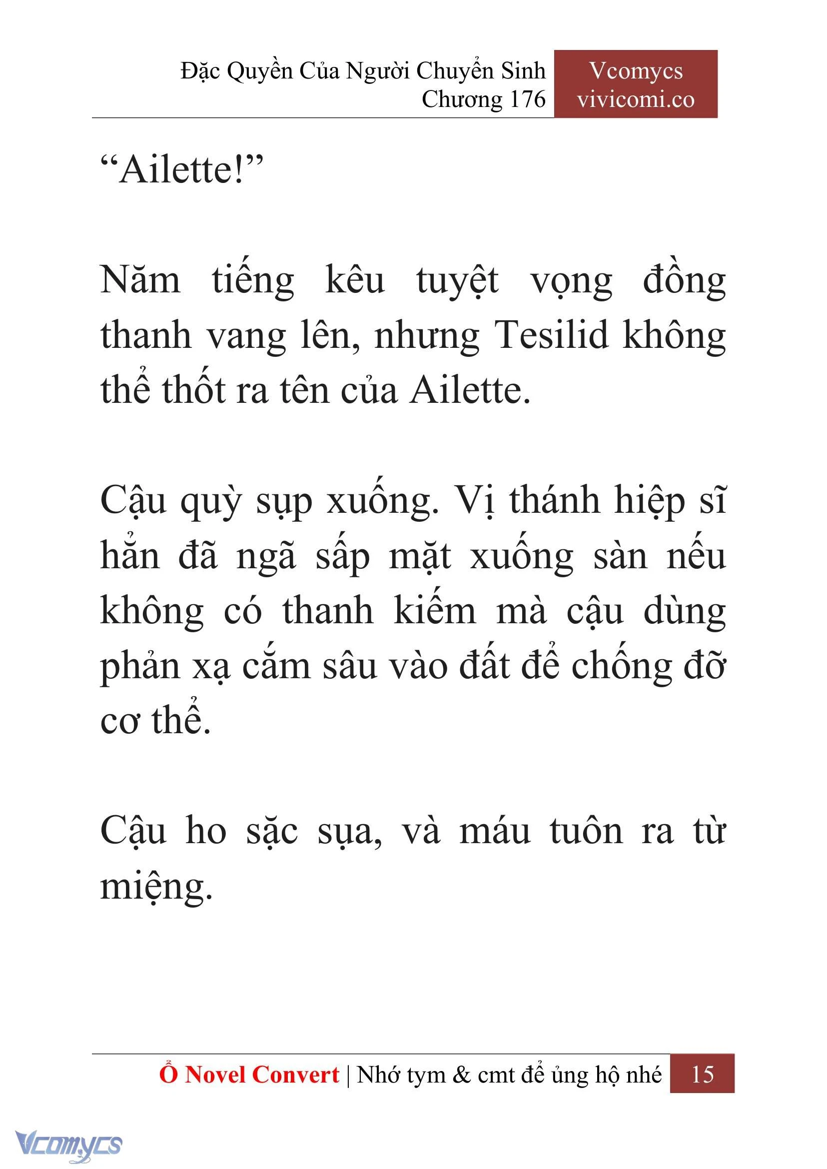 [Novel] Đặc Quyền Của Người Chuyển Sinh Chapter  176 - 18