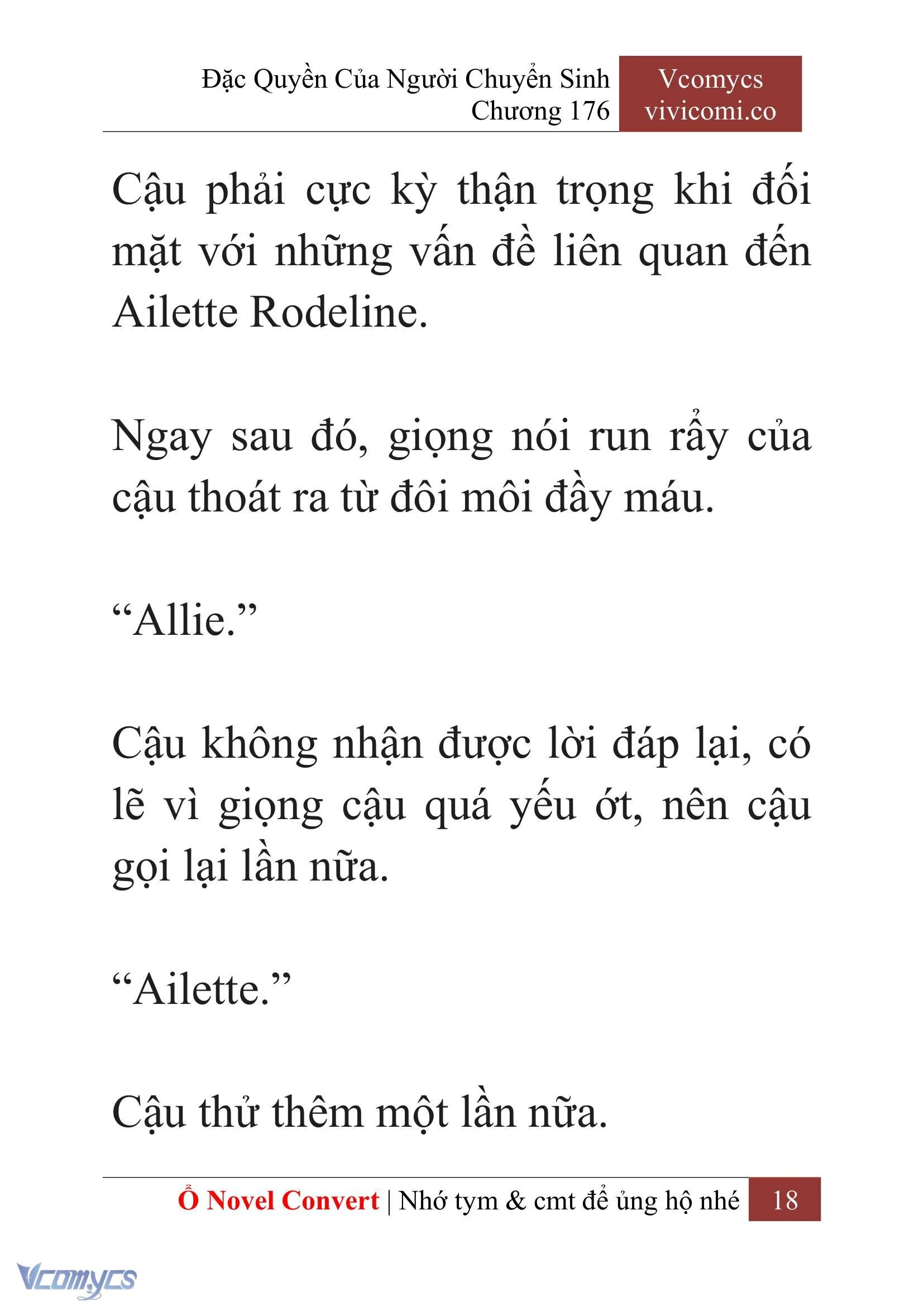 [Novel] Đặc Quyền Của Người Chuyển Sinh Chapter  176 - 21