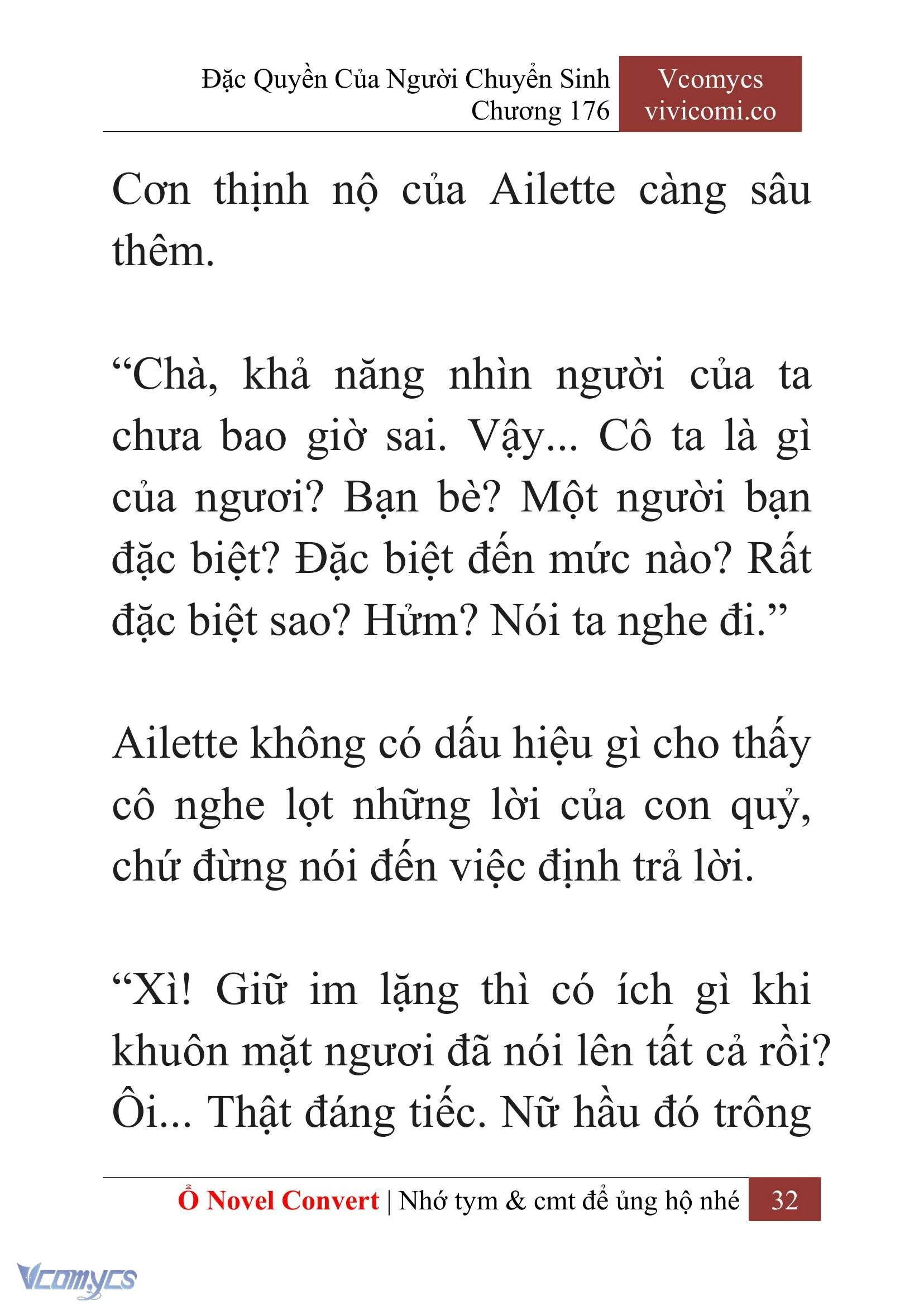 [Novel] Đặc Quyền Của Người Chuyển Sinh Chapter  176 - 35