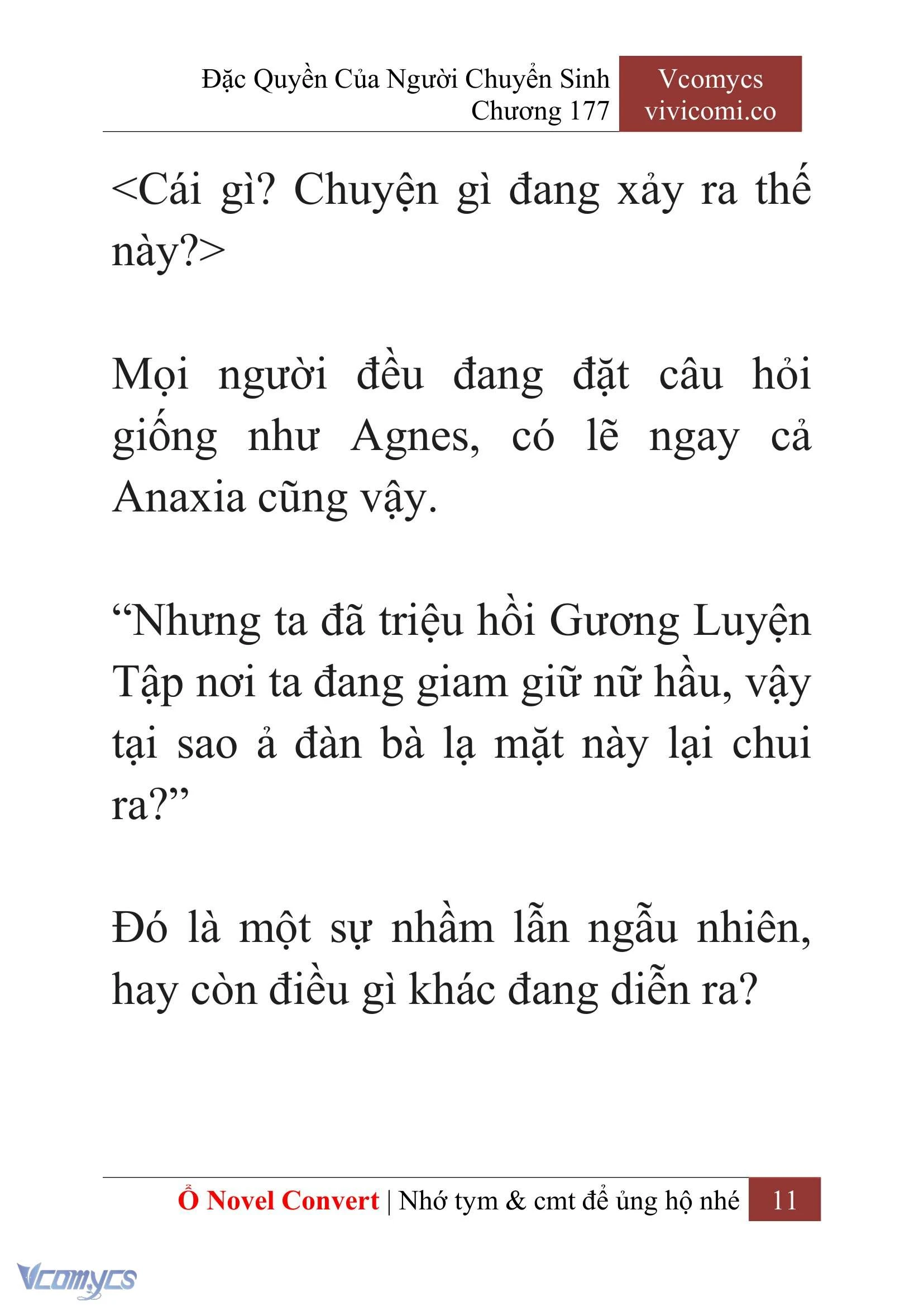 [Novel] Đặc Quyền Của Người Chuyển Sinh Chapter  177 - 14