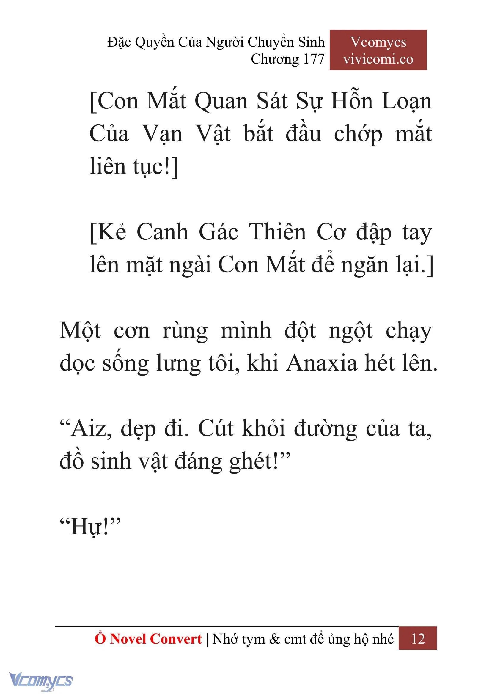 [Novel] Đặc Quyền Của Người Chuyển Sinh Chapter  177 - 15