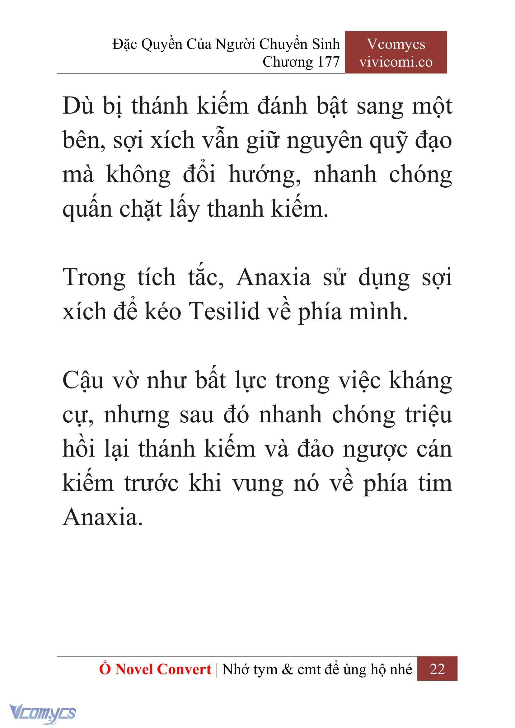 [Novel] Đặc Quyền Của Người Chuyển Sinh Chapter  177 - 25