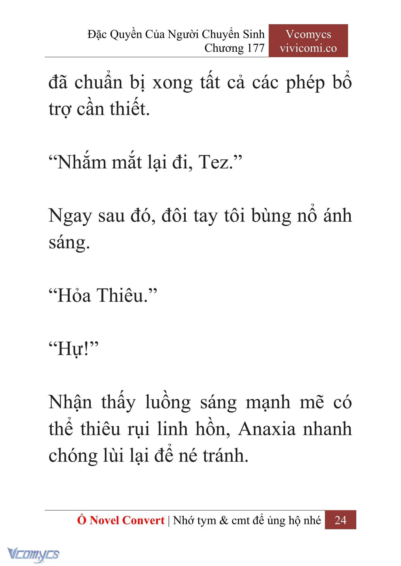 [Novel] Đặc Quyền Của Người Chuyển Sinh Chapter  177 - 27