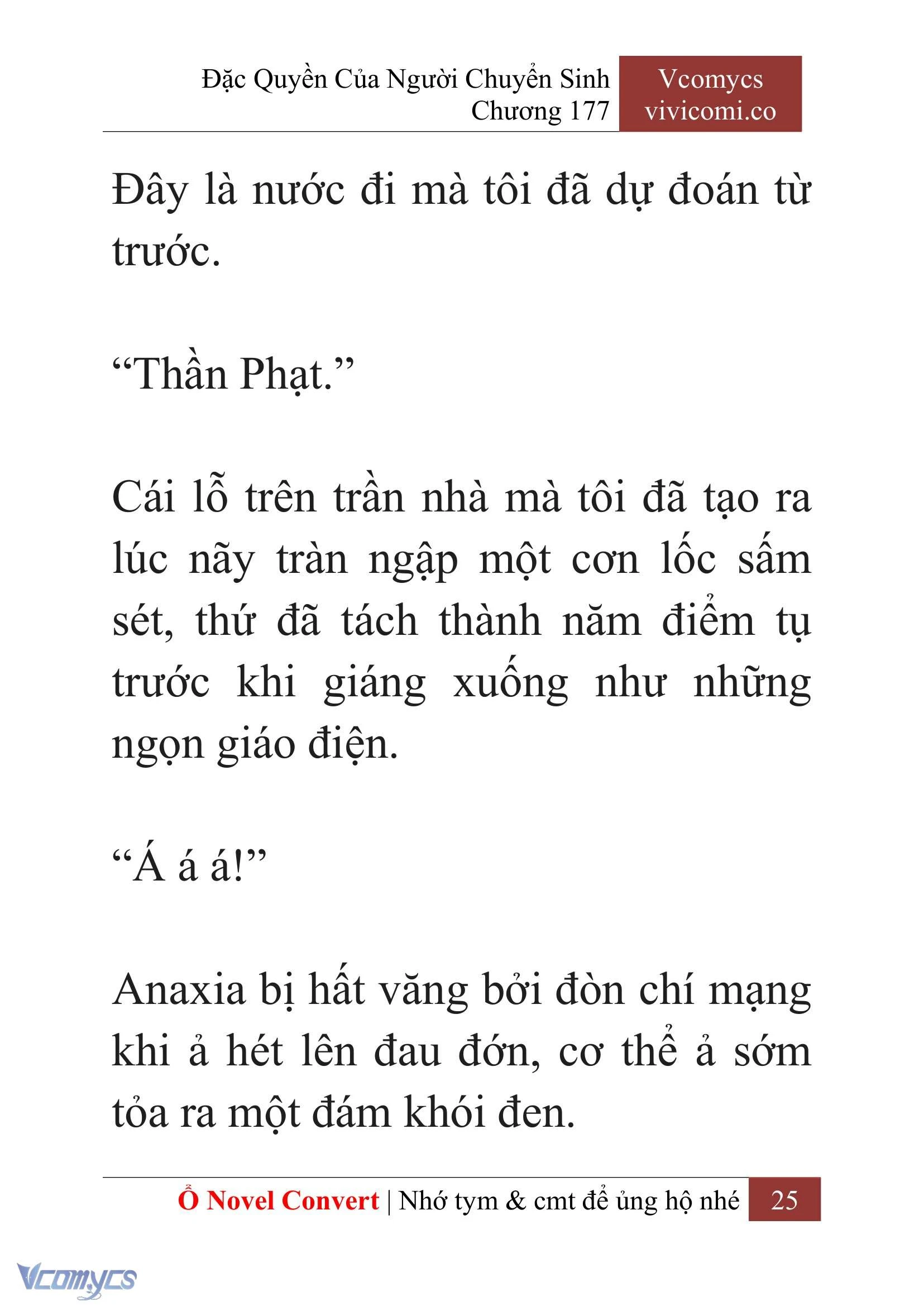 [Novel] Đặc Quyền Của Người Chuyển Sinh Chapter  177 - 28