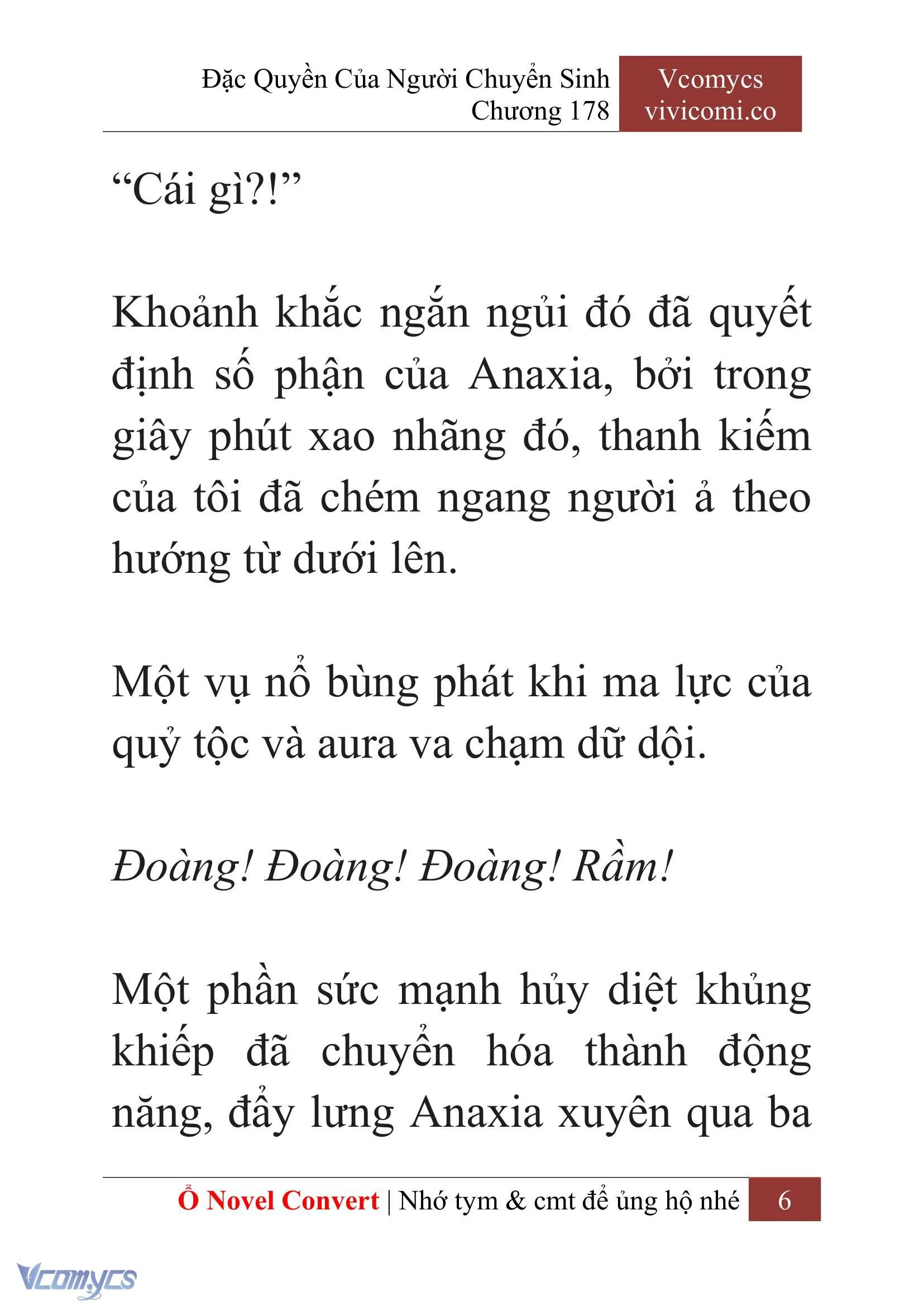 [Novel] Đặc Quyền Của Người Chuyển Sinh Chapter  178 - 9