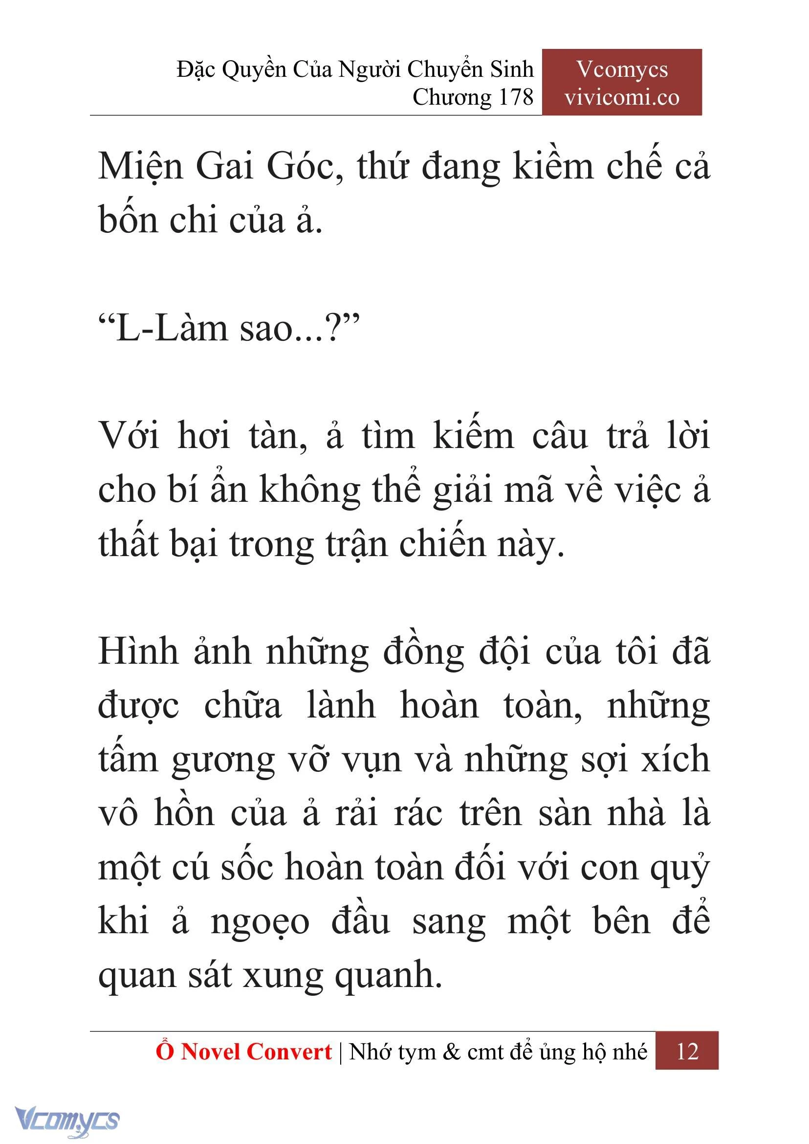 [Novel] Đặc Quyền Của Người Chuyển Sinh Chapter  178 - 15