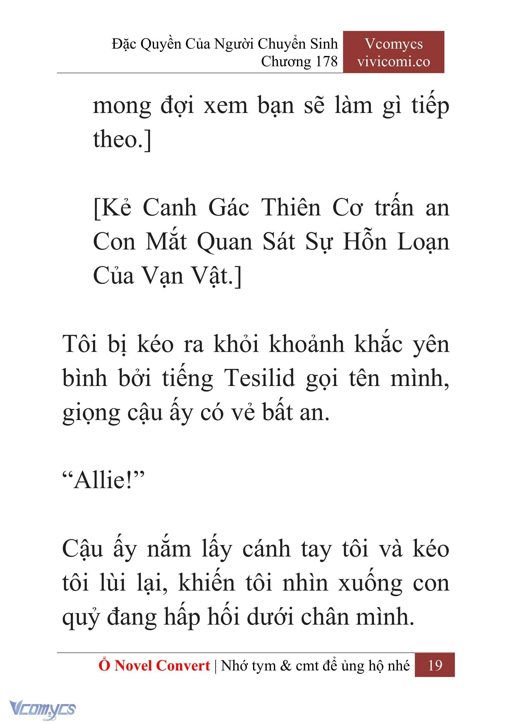 [Novel] Đặc Quyền Của Người Chuyển Sinh Chapter  178 - 22