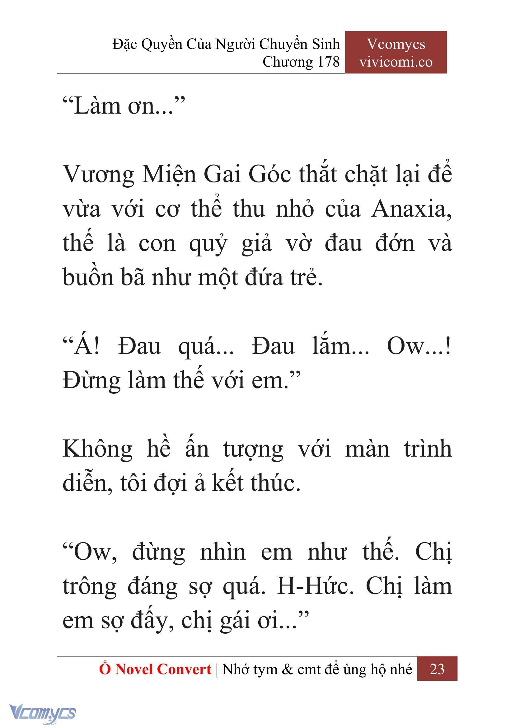 [Novel] Đặc Quyền Của Người Chuyển Sinh Chapter  178 - 26