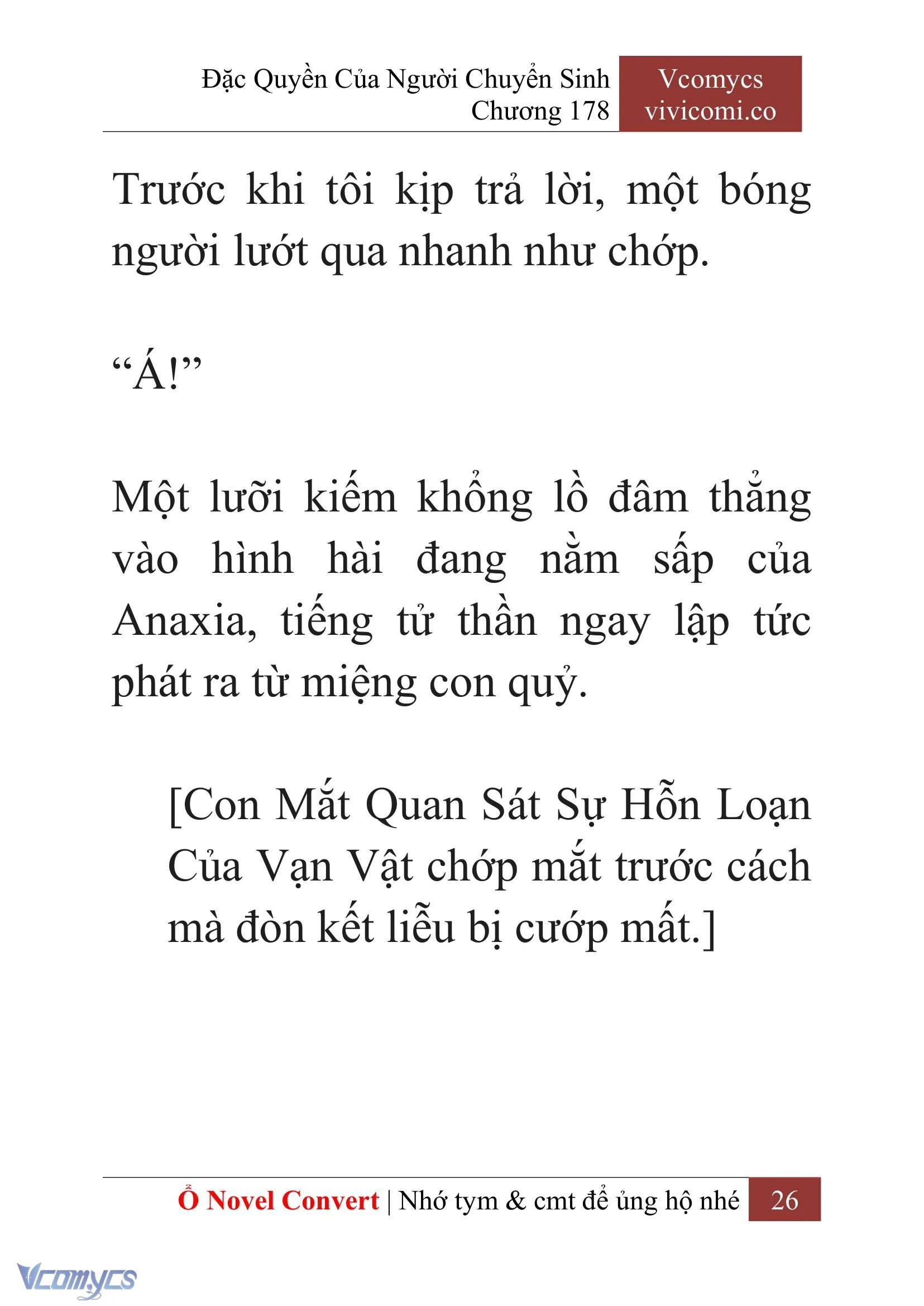 [Novel] Đặc Quyền Của Người Chuyển Sinh Chapter  178 - 29
