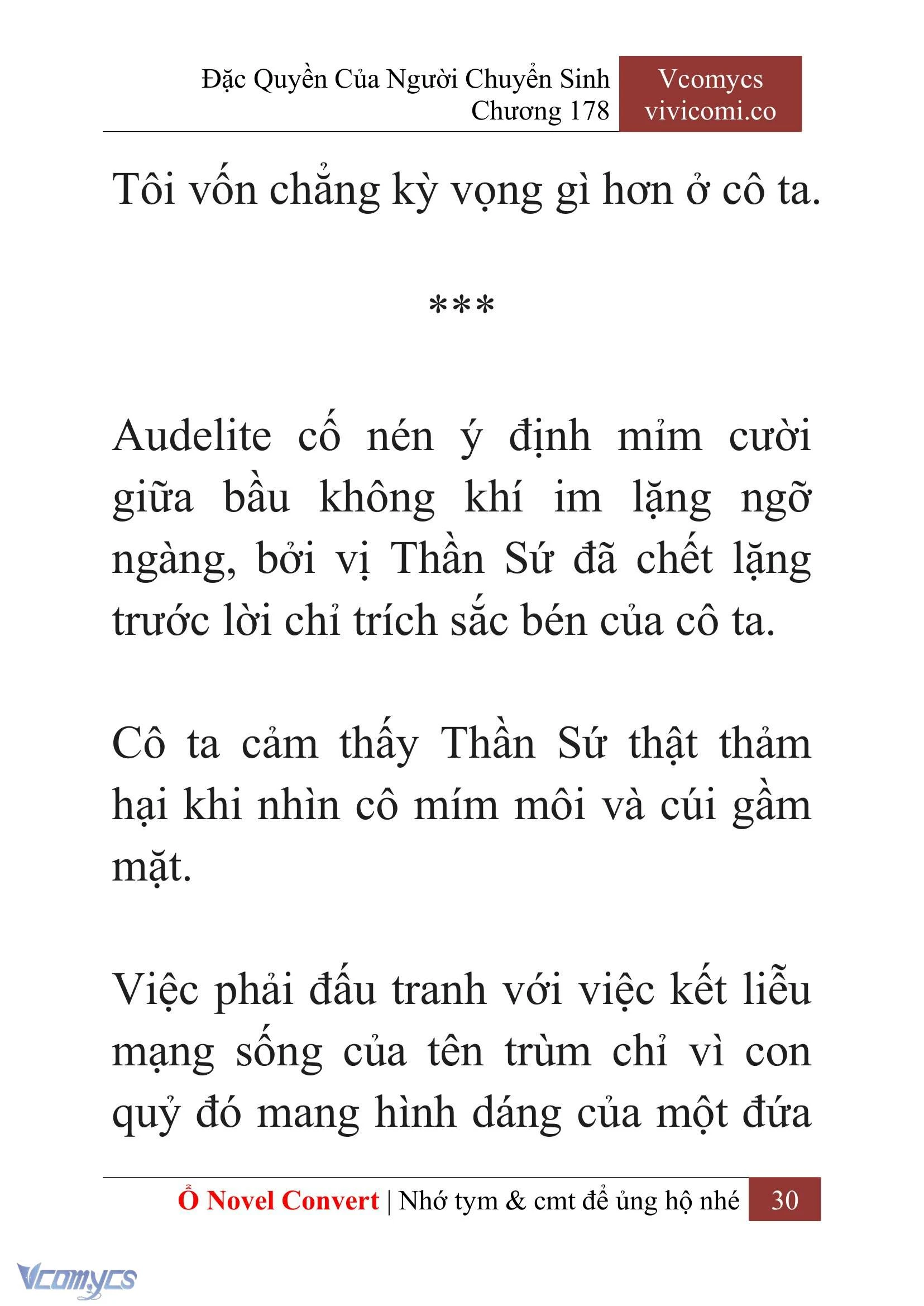 [Novel] Đặc Quyền Của Người Chuyển Sinh Chapter  178 - 33