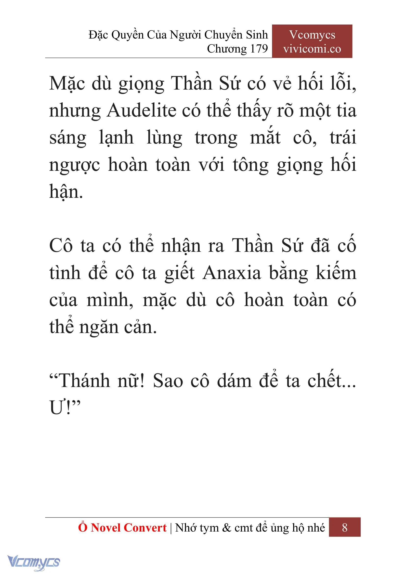 [Novel] Đặc Quyền Của Người Chuyển Sinh Chapter  179 - 11