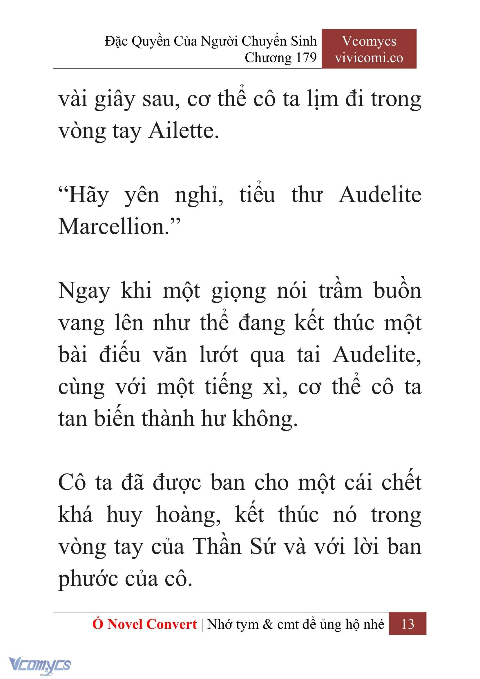[Novel] Đặc Quyền Của Người Chuyển Sinh Chapter  179 - 16