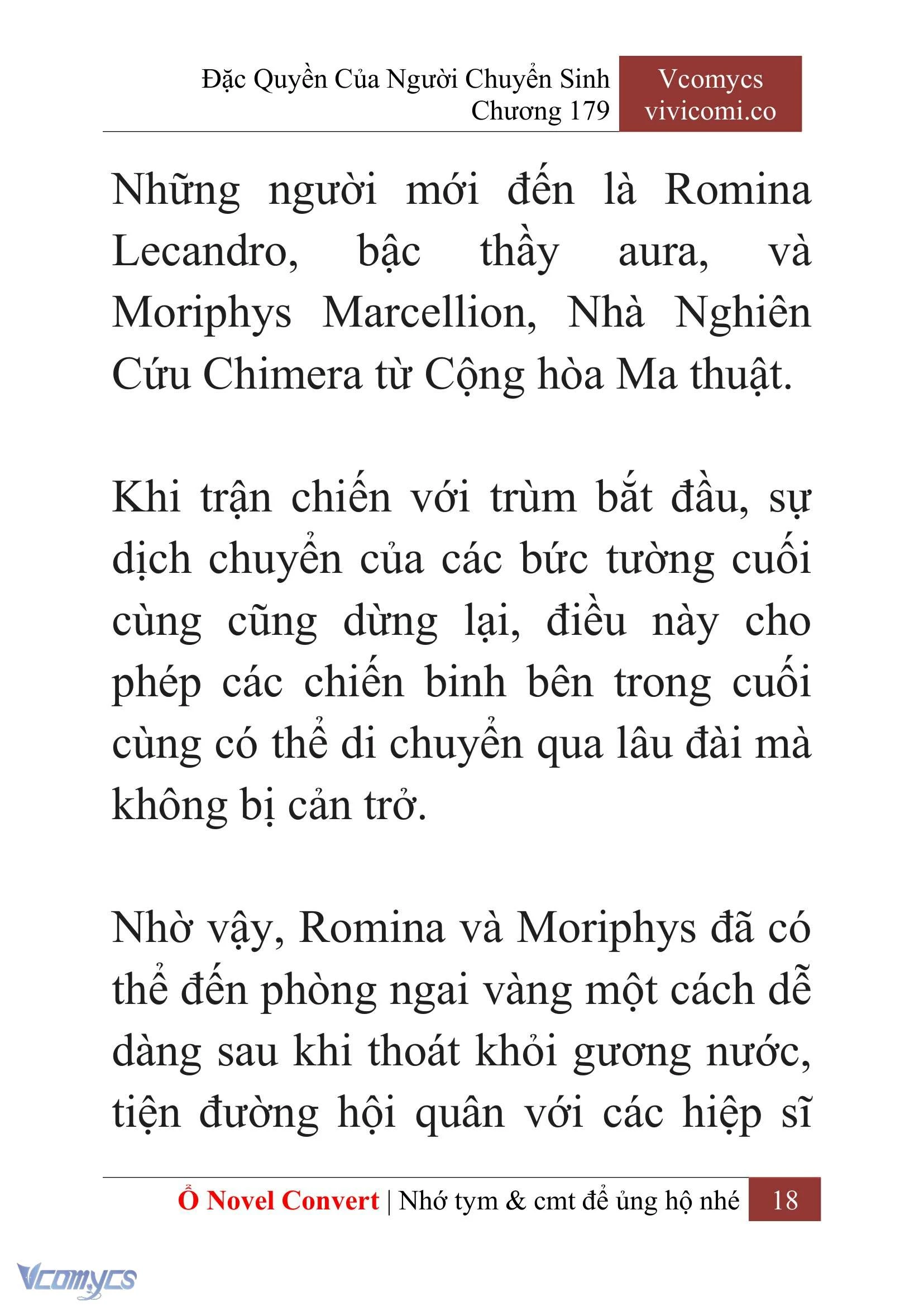[Novel] Đặc Quyền Của Người Chuyển Sinh Chapter  179 - 21