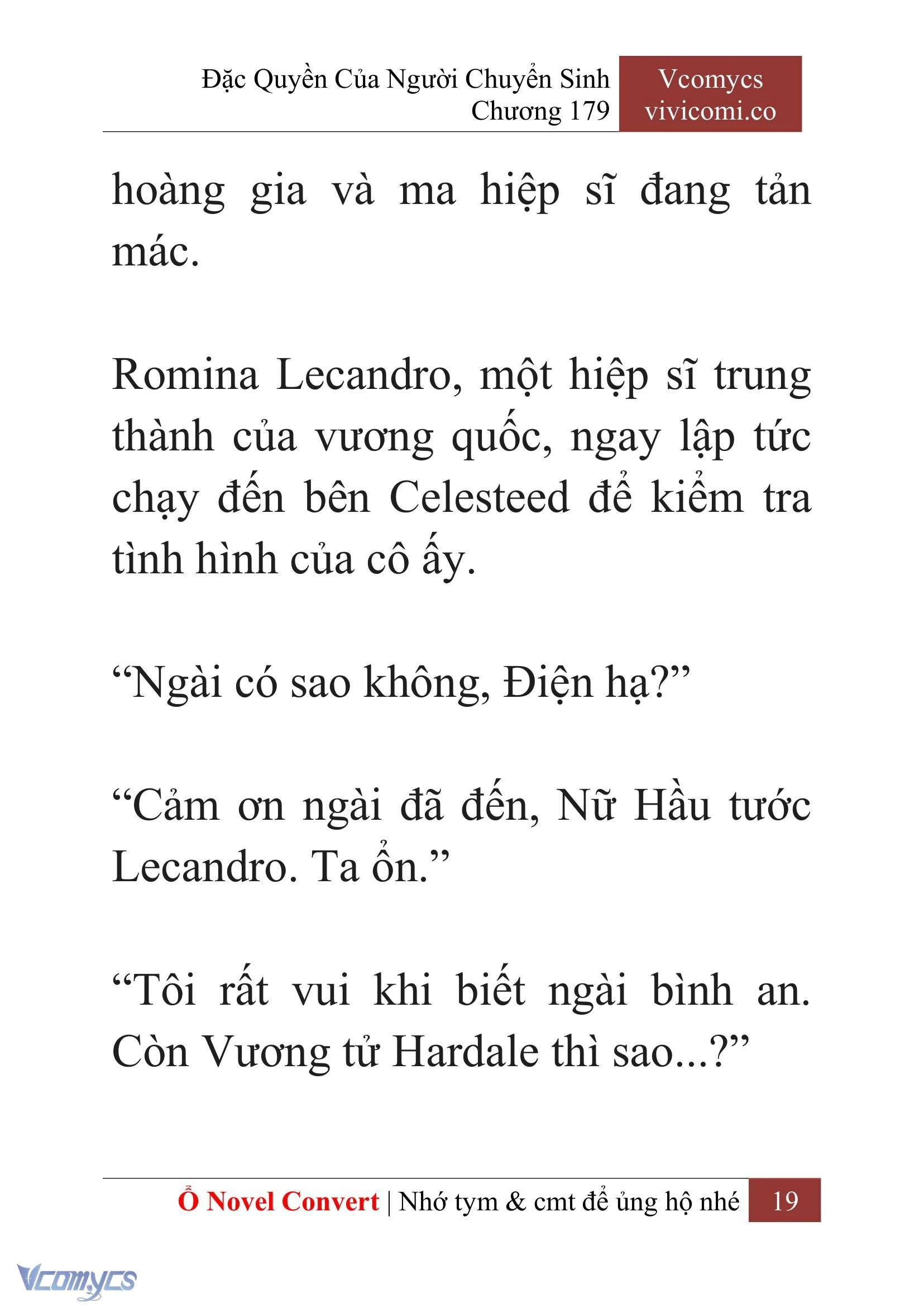 [Novel] Đặc Quyền Của Người Chuyển Sinh Chapter  179 - 22