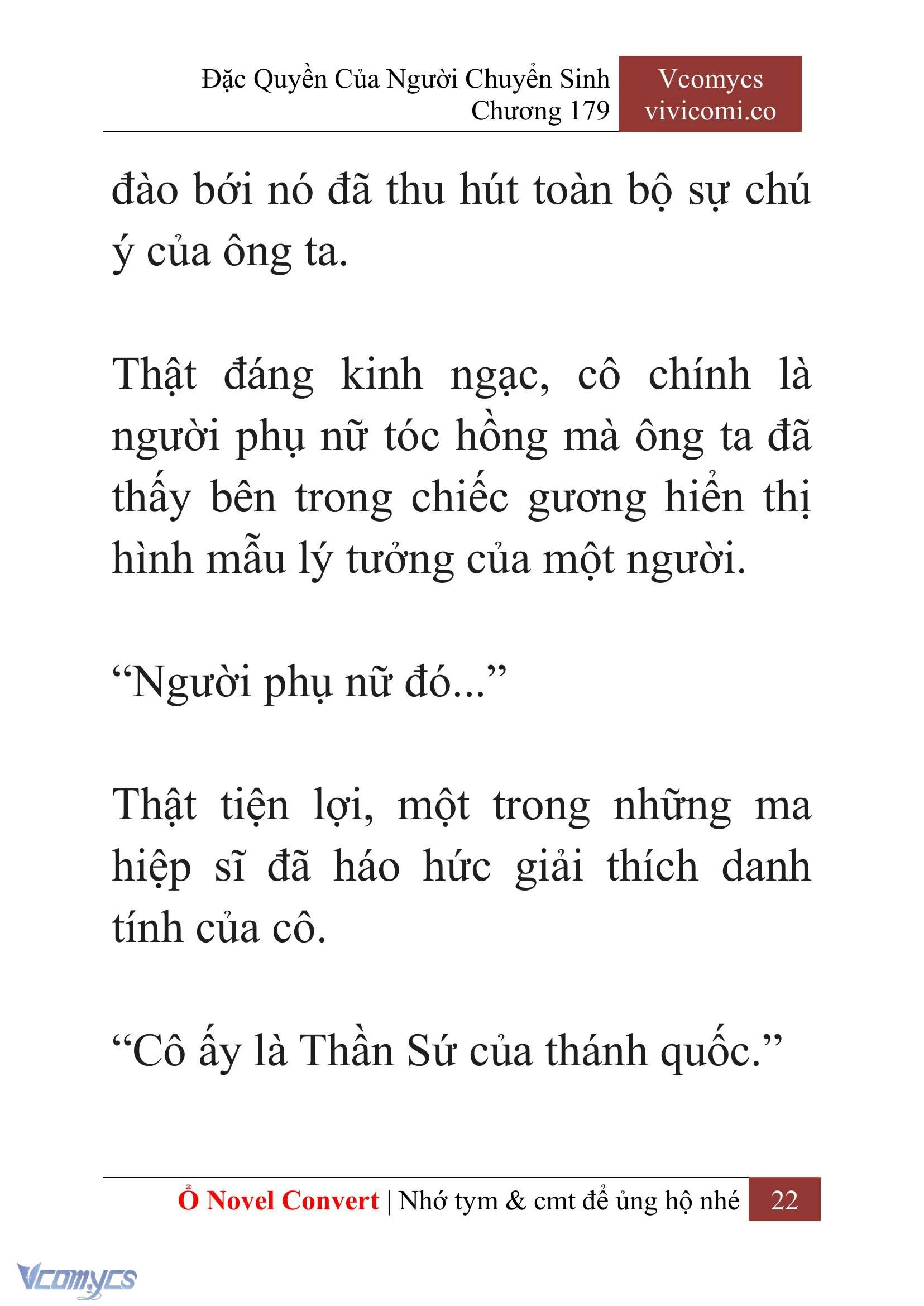 [Novel] Đặc Quyền Của Người Chuyển Sinh Chapter  179 - 25