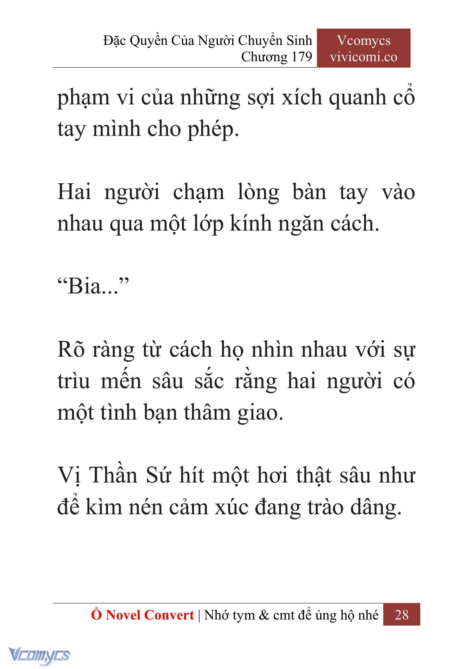 [Novel] Đặc Quyền Của Người Chuyển Sinh Chapter  179 - 31