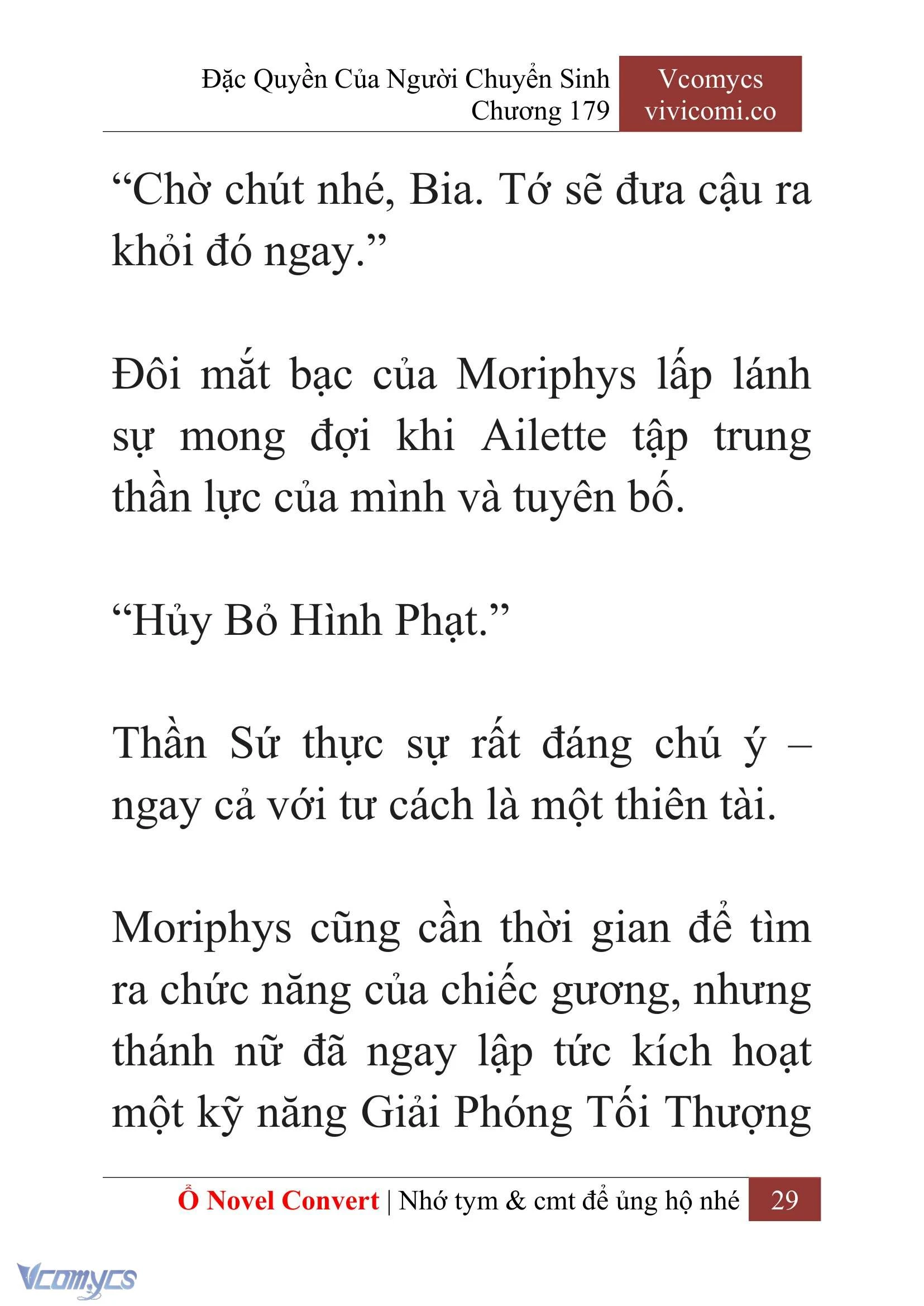 [Novel] Đặc Quyền Của Người Chuyển Sinh Chapter  179 - 32