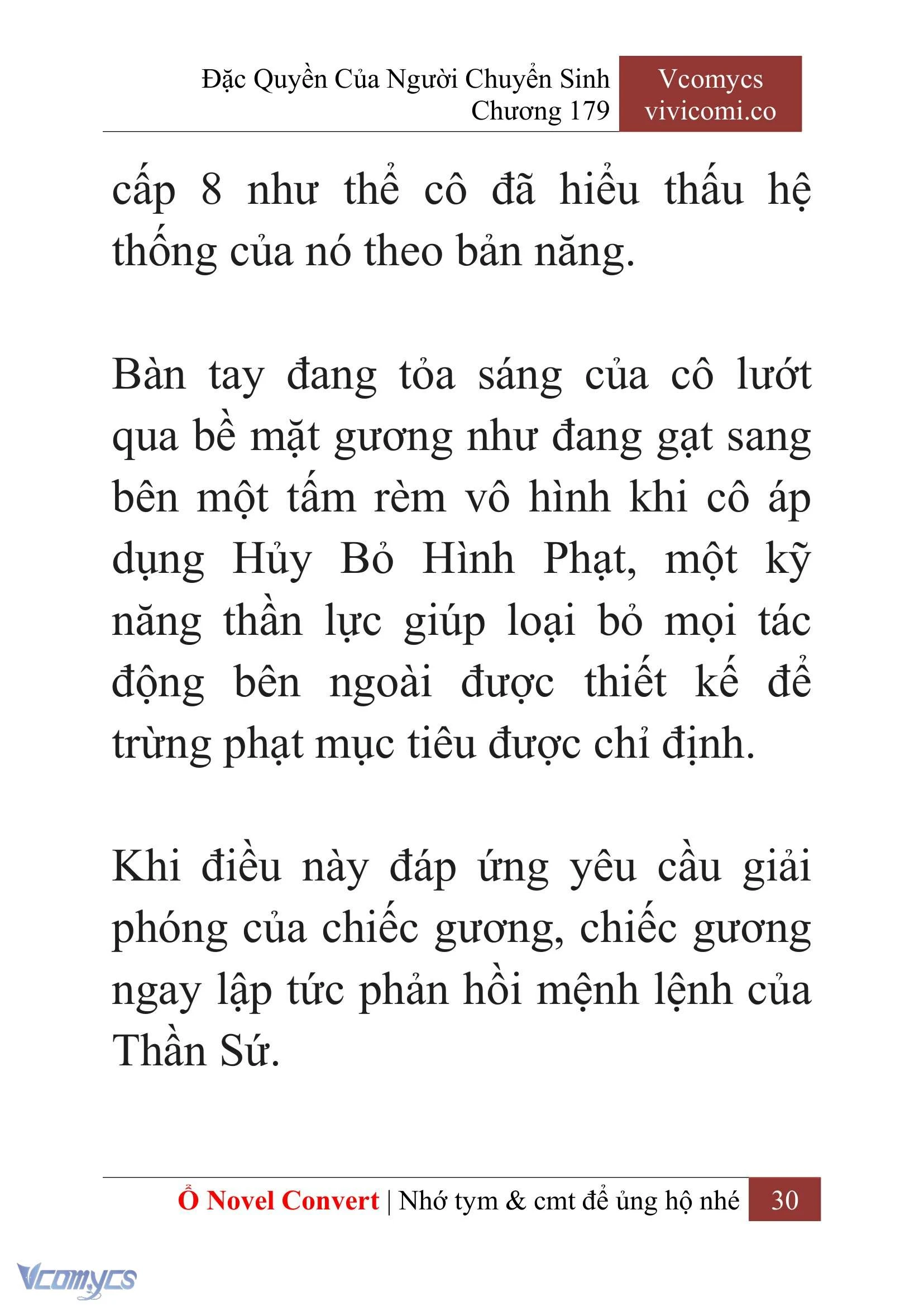[Novel] Đặc Quyền Của Người Chuyển Sinh Chapter  179 - 33