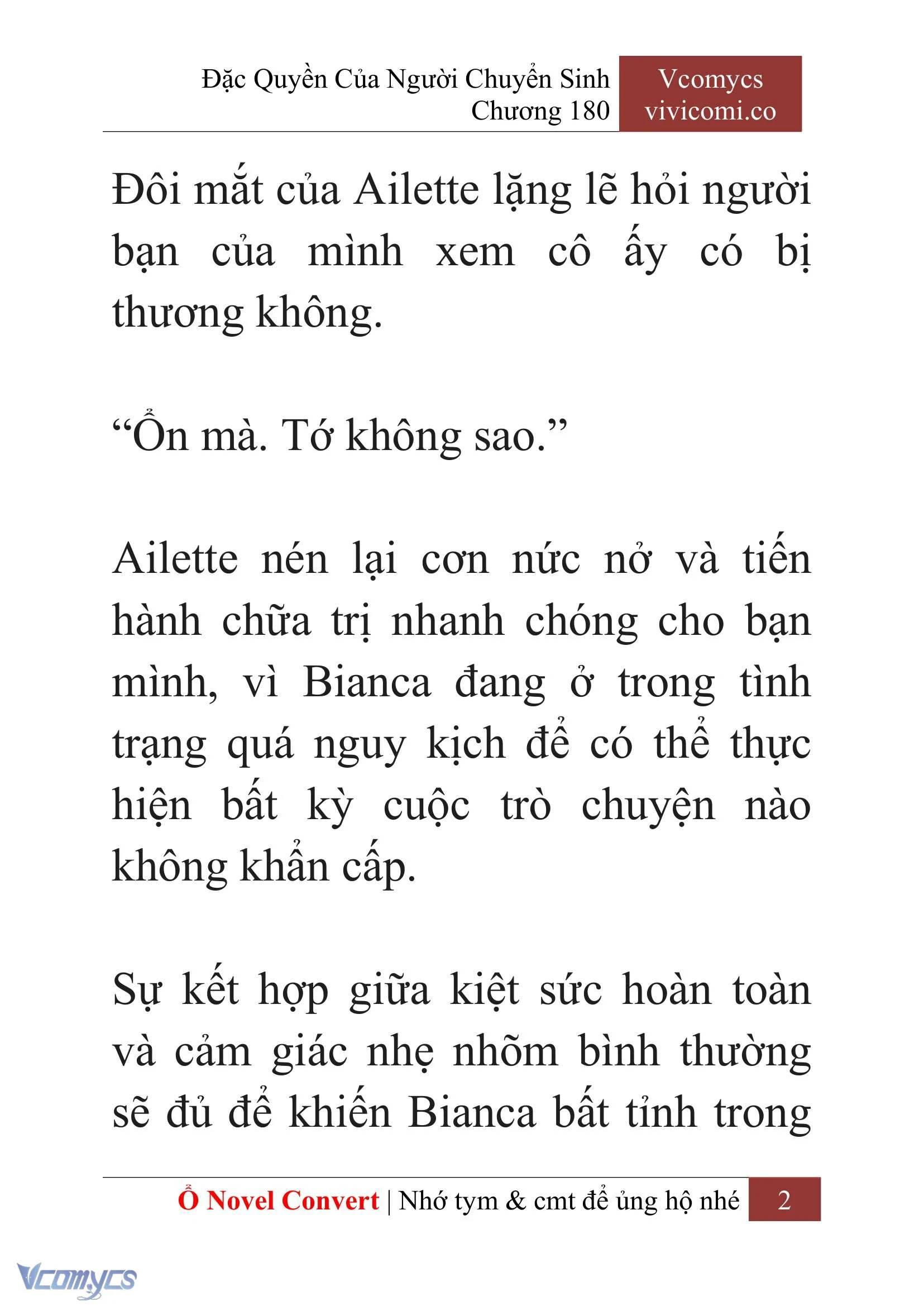 [Novel] Đặc Quyền Của Người Chuyển Sinh Chapter  180 - 5